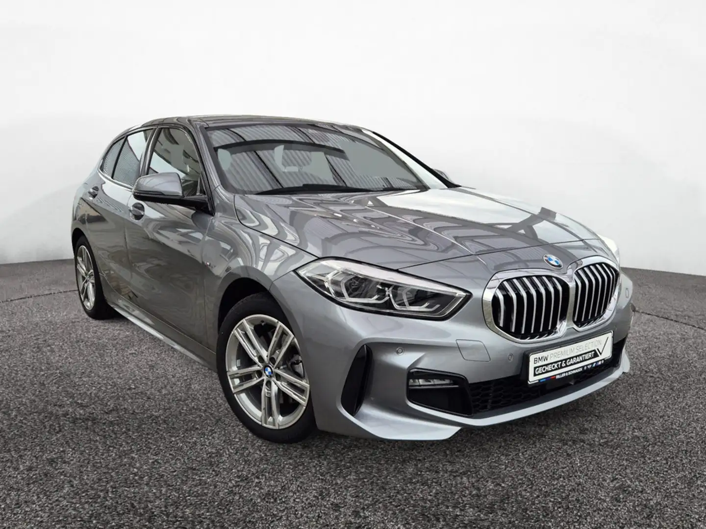 BMW 118 i M Sport LED+NAVI+SHZG+PDC Grau - 2