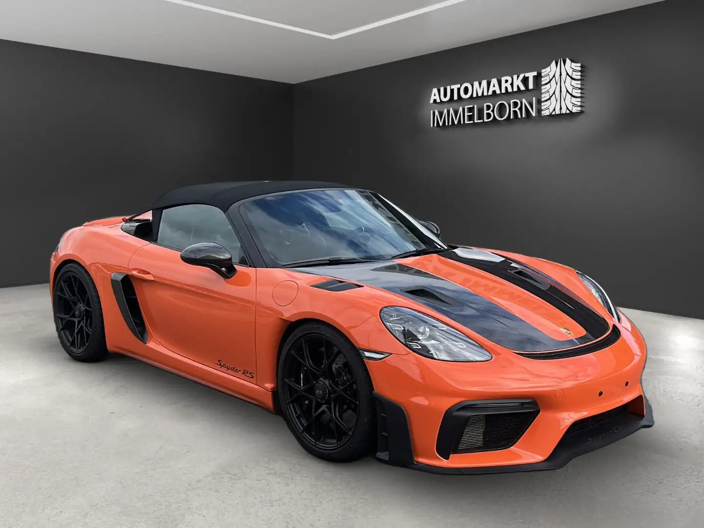 Porsche Boxster 718 Spyder RS Weissach*Lift*Ceramic*209T Orange - 1