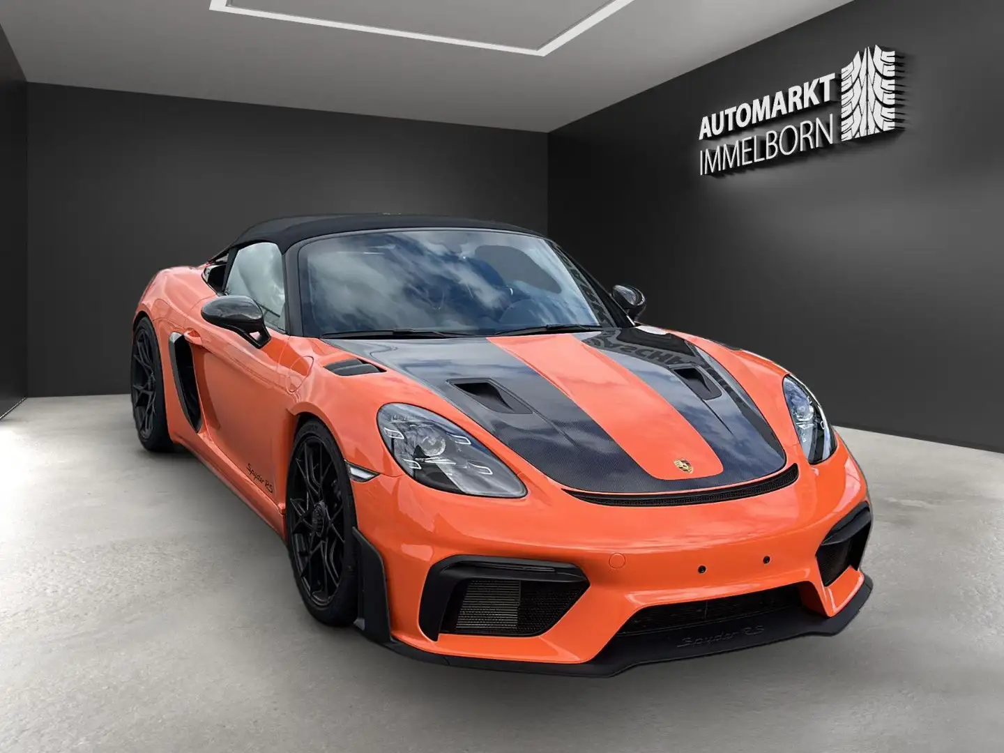Porsche Boxster 718 Spyder RS Weissach*Lift*Ceramic*209T Orange - 2