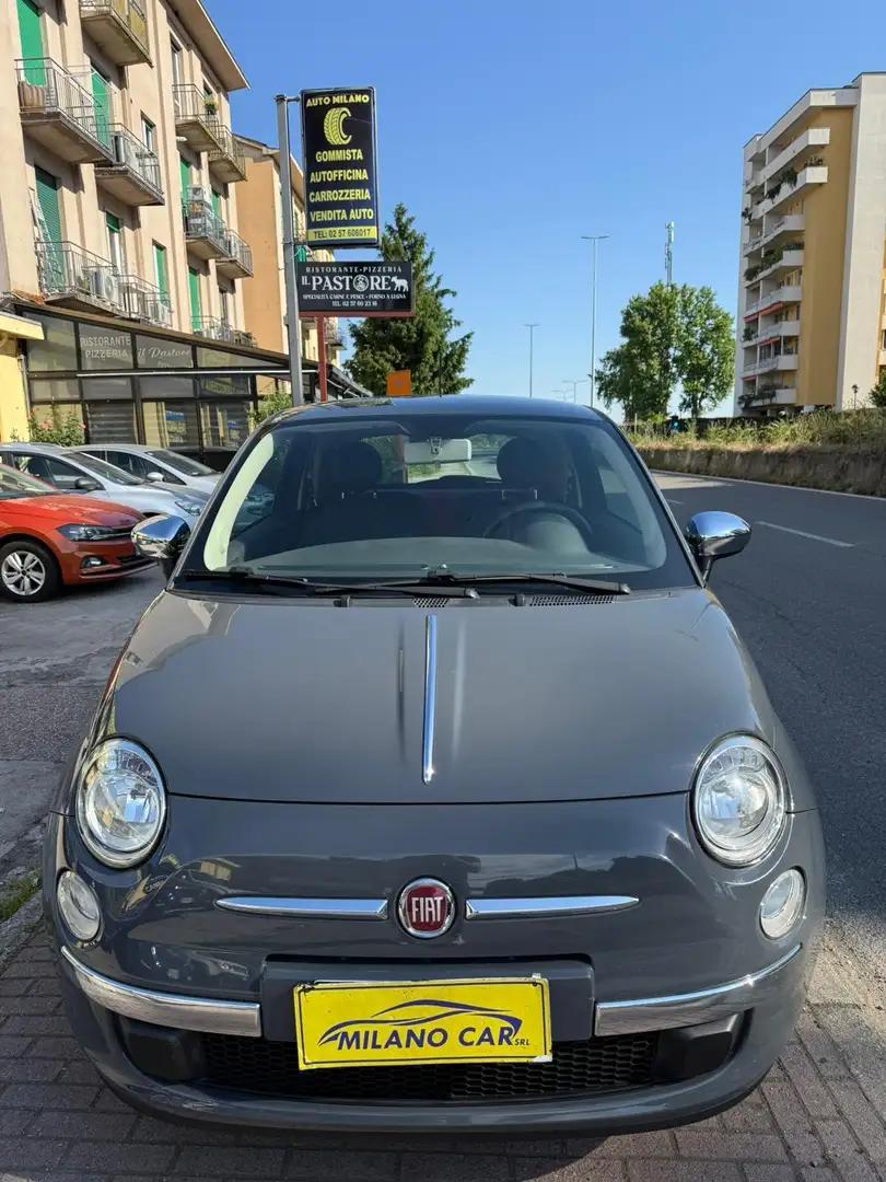 Fiat 500 500 1.2 Pop 69cv Gris - 1