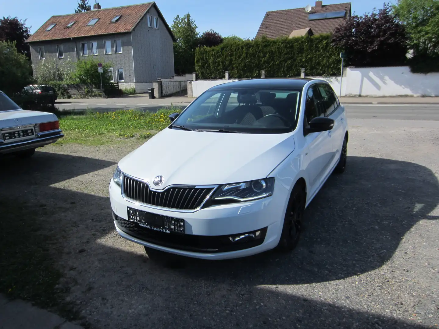 Skoda Rapid/Spaceback Drive Automatik Wit - 1