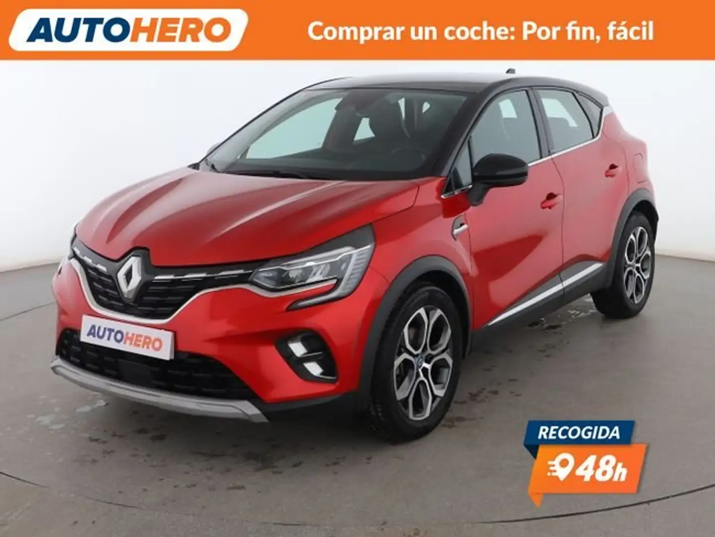 Renault Captur 1.6 Hybrid E-Tech Zen PHEV Rojo - 1