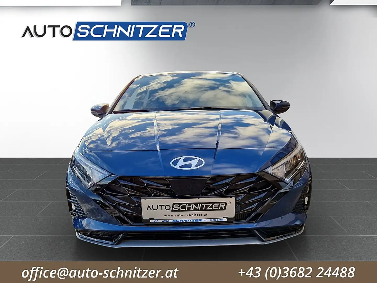 Hyundai i20 i20 1,0 T-GDI Trend Line DCT Bleu - 2