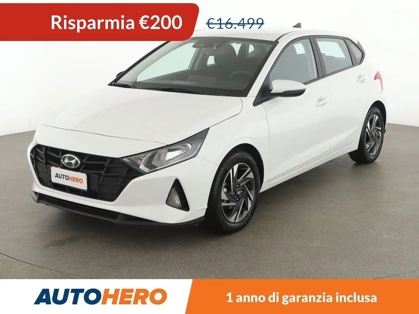 Hyundai i20 1.2 Connectline Bianco - 1