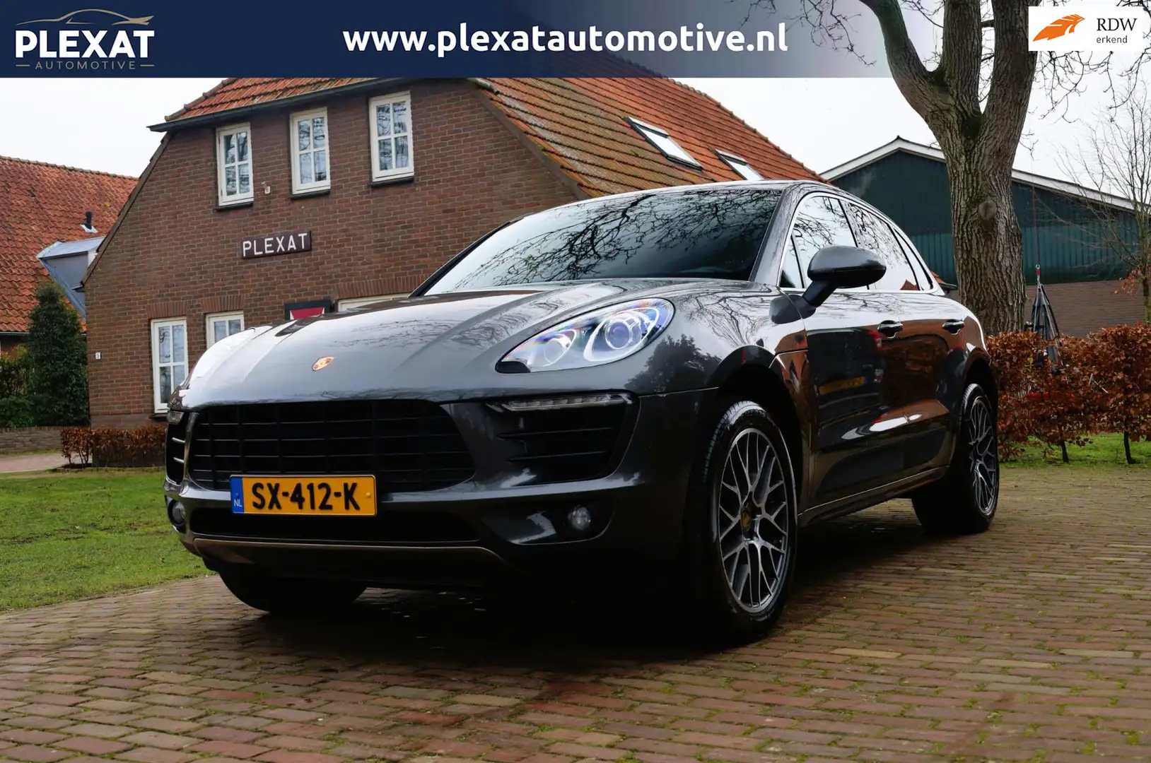 Porsche Macan 2.0 PDK. | Sportdesign Pakket | Panorama | 20 Inch Gris - 1