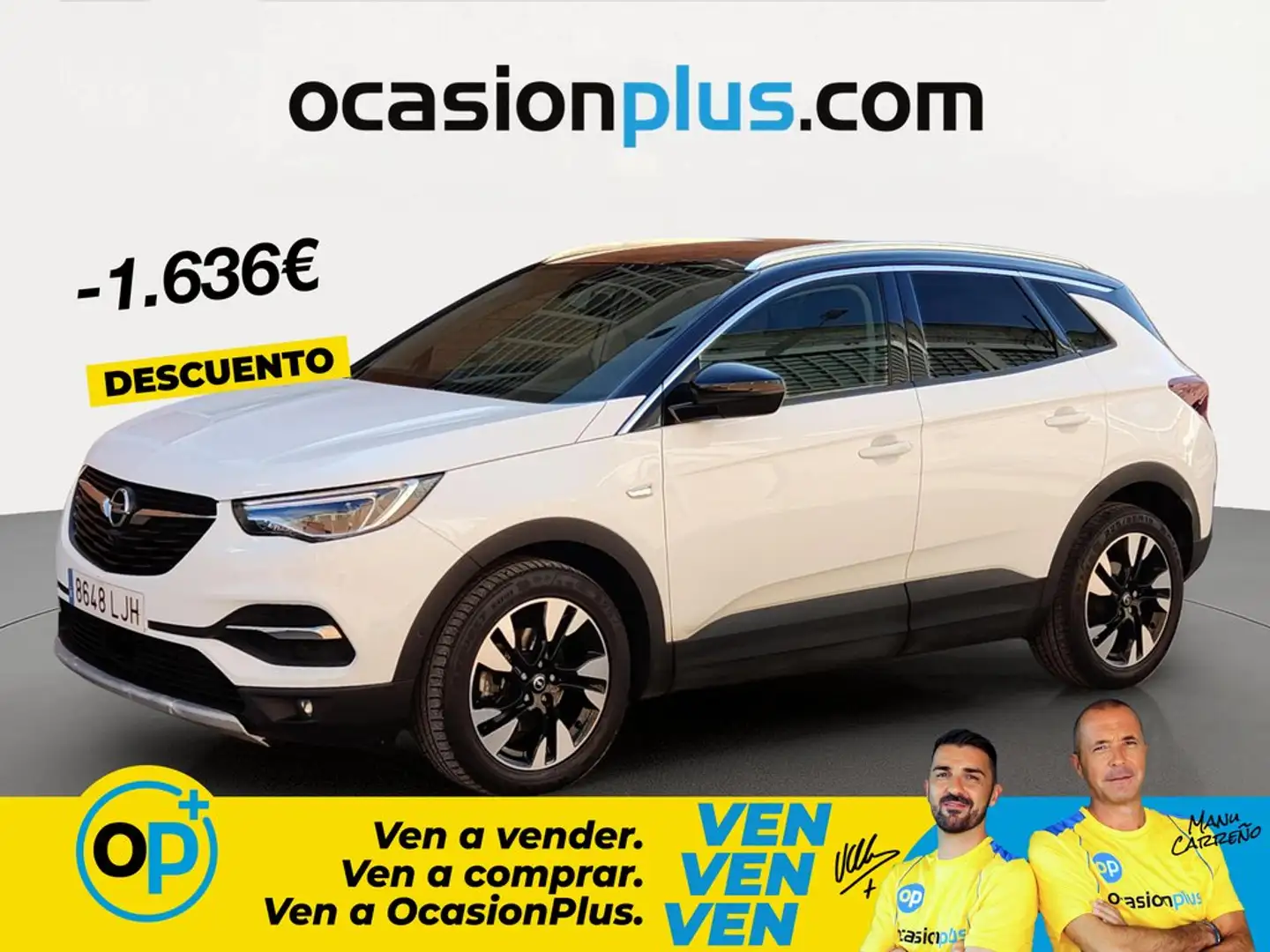 Opel Grandland X 1.5CDTi S&S Ultimate AT8 130 Blanco - 1