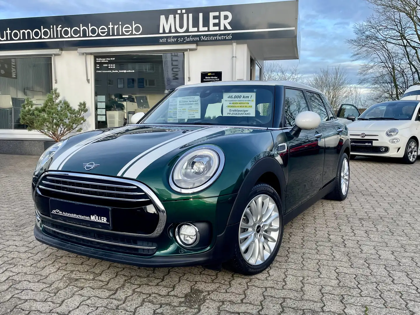 MINI Cooper Clubman Clubman"SPORTPAKET"NAVI+Keyles+SCHIEBEDACH+CARPLAY Grün - 1