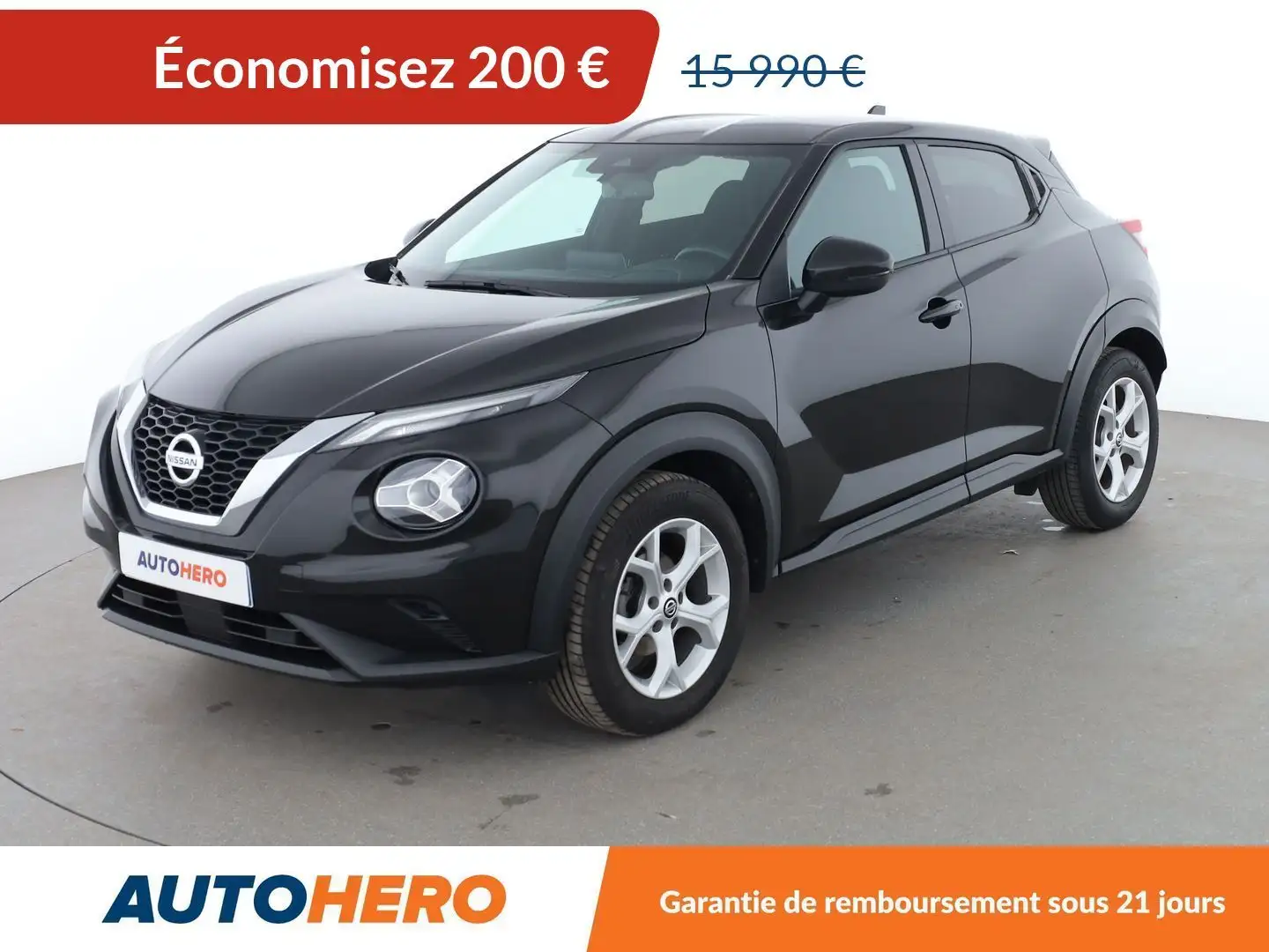 Nissan Juke 1.0 DIG-T N-Connecta Noir - 1