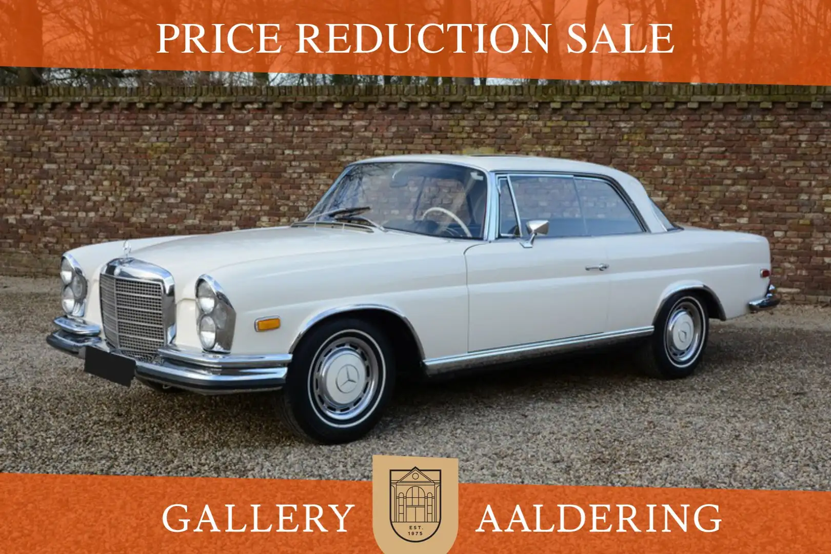 Mercedes-Benz 280 SE 3.5 Coupe (W111-026) PRICE REDUCTION! The top v Wit - 1