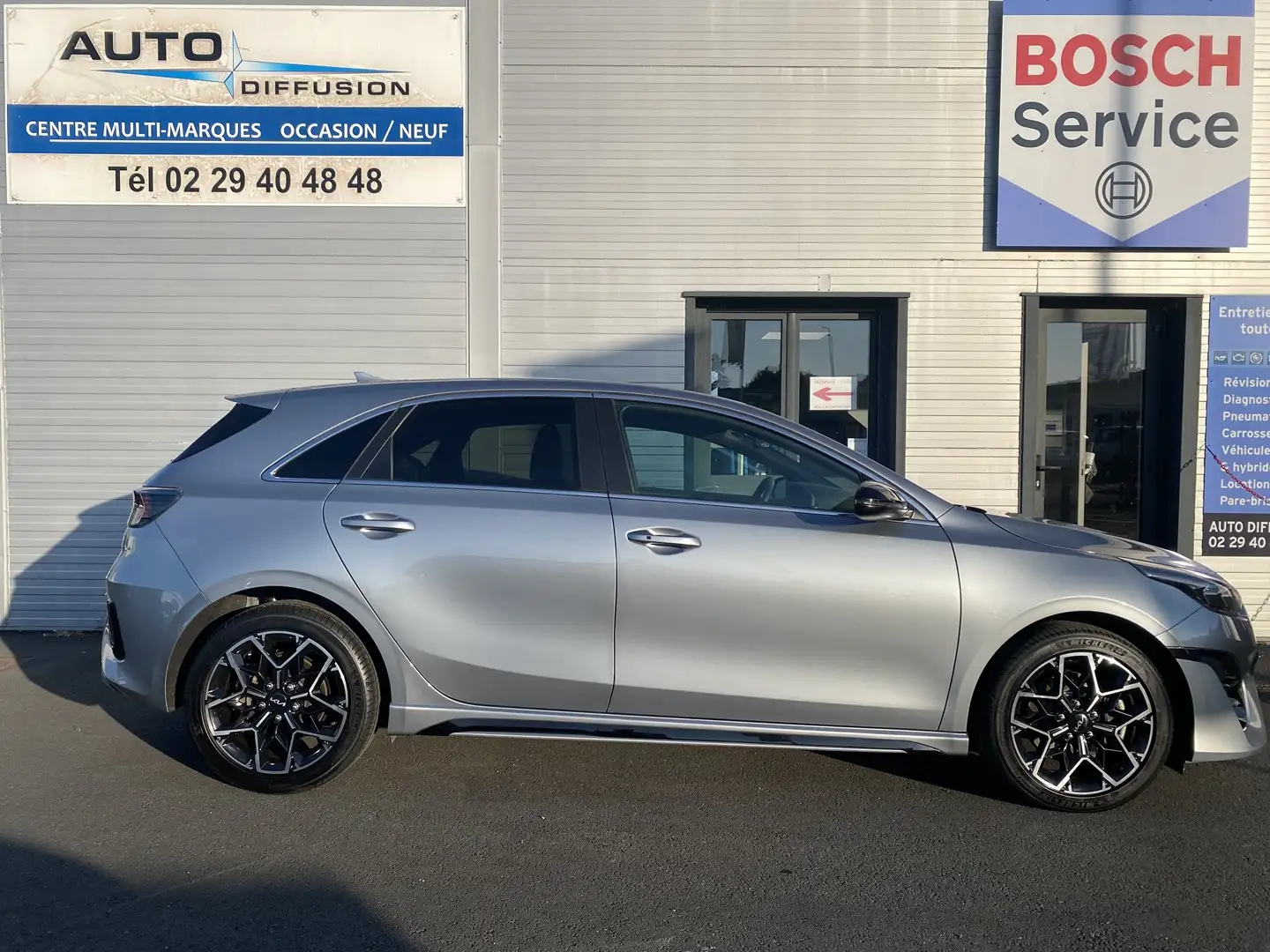 Kia Ceed / cee'd 1.6 CRDI 136CV MHEV GT LINE PREMIUM DCT7 Gris - 1