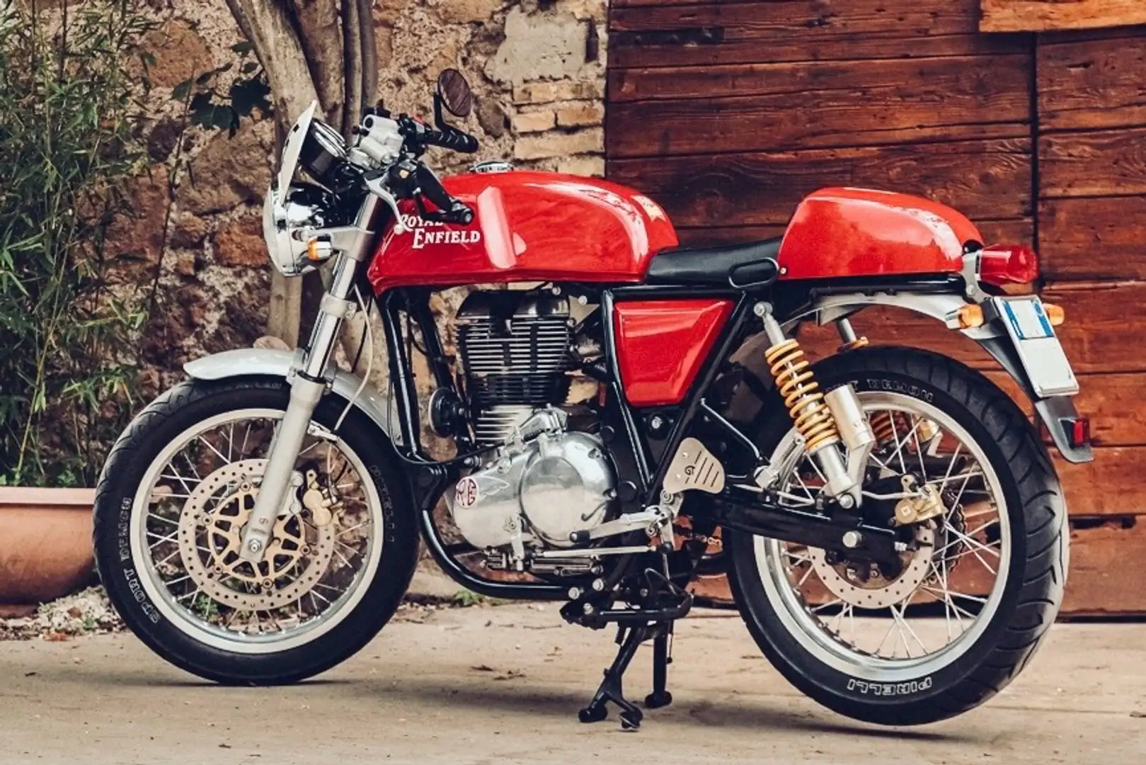 Royal Enfield Continental GT 535cc Monocilindrica 2014 Rosso - 2