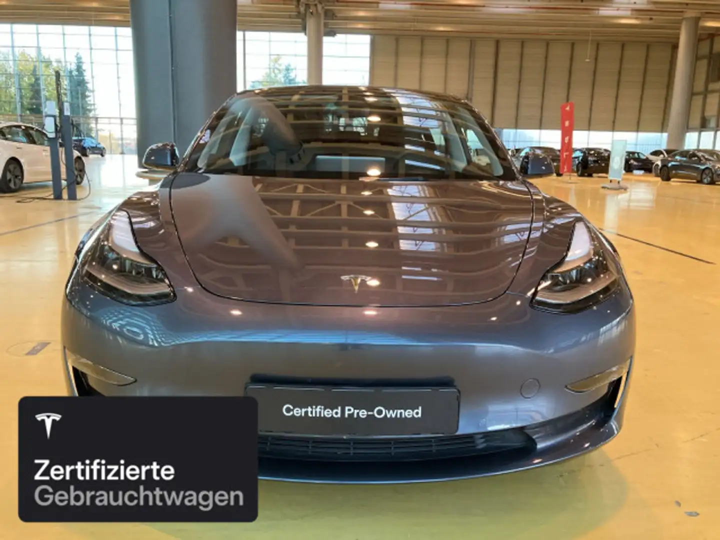 Tesla Model 3 Long Range AWD Silber - 2