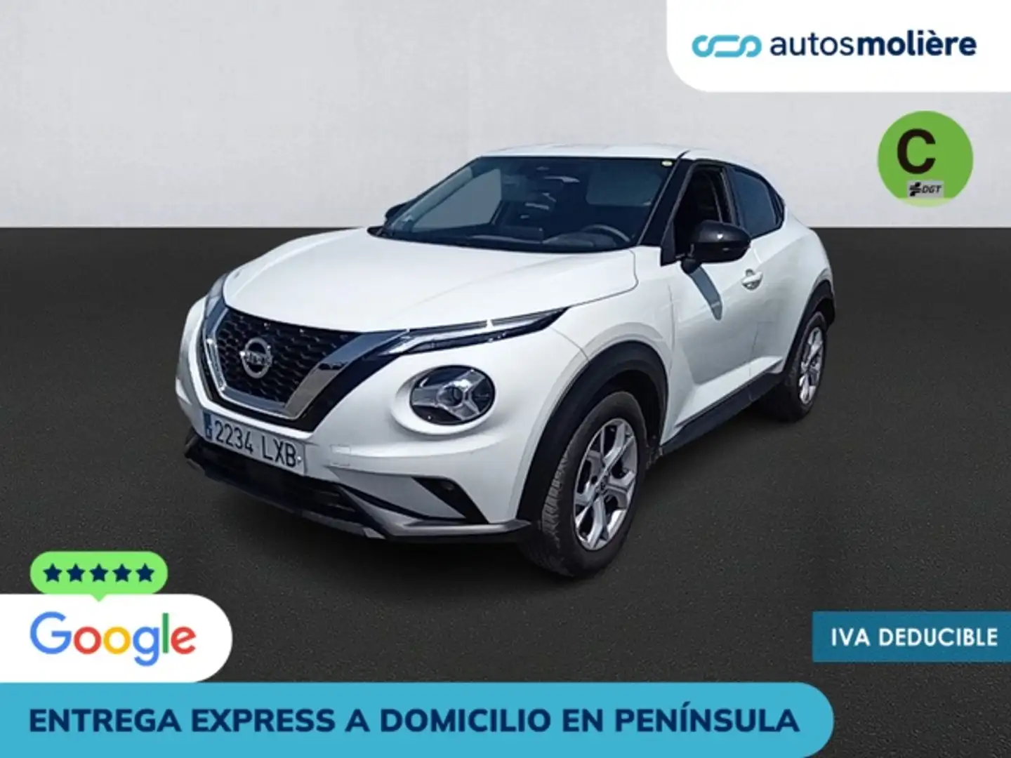 Nissan Juke 1.0 DIG-T Acenta 4x2 114 Blanco - 1