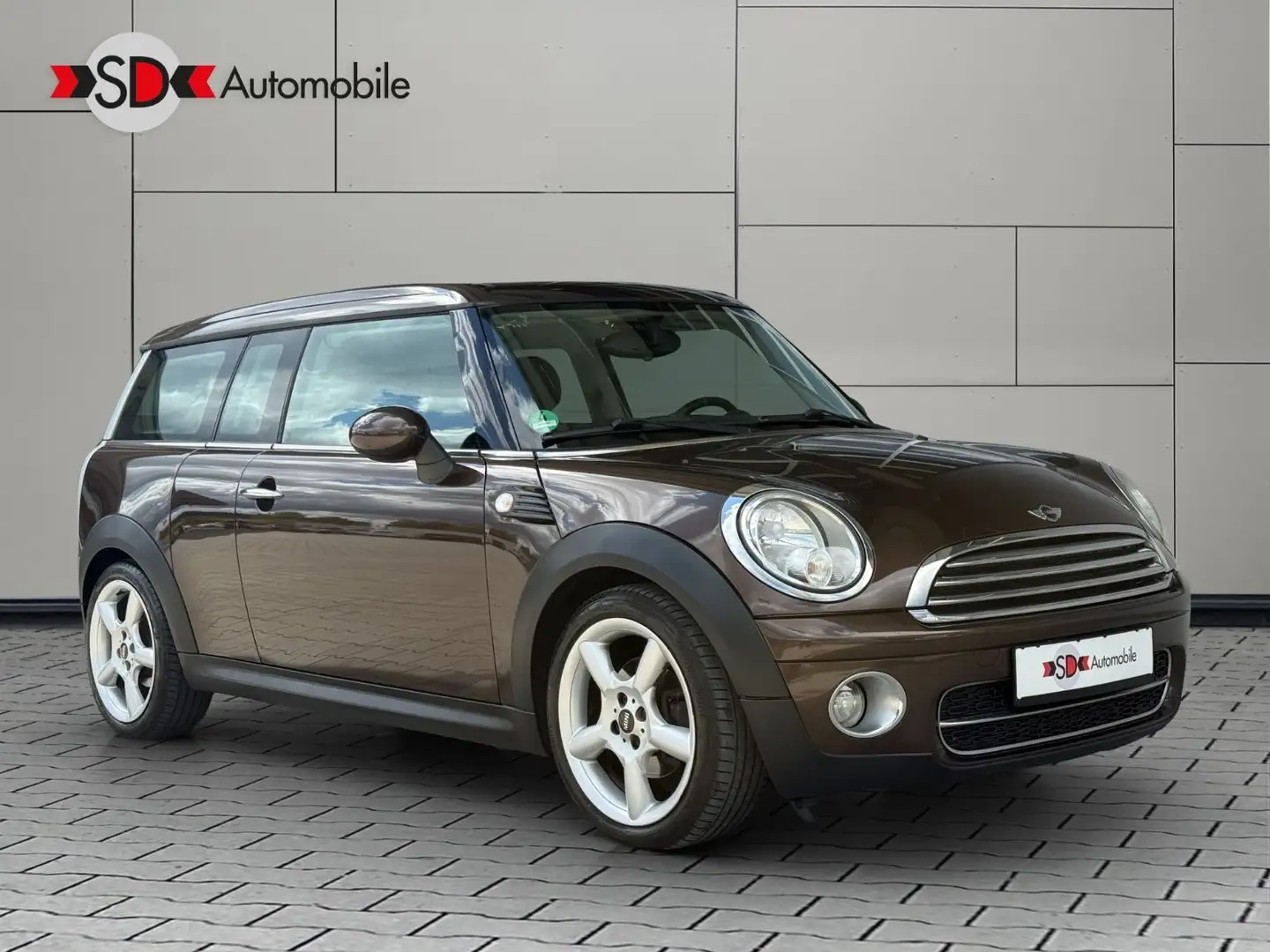 MINI Cooper D Clubman Leder Panorama Alu 1-Hand Cill Braun - 1