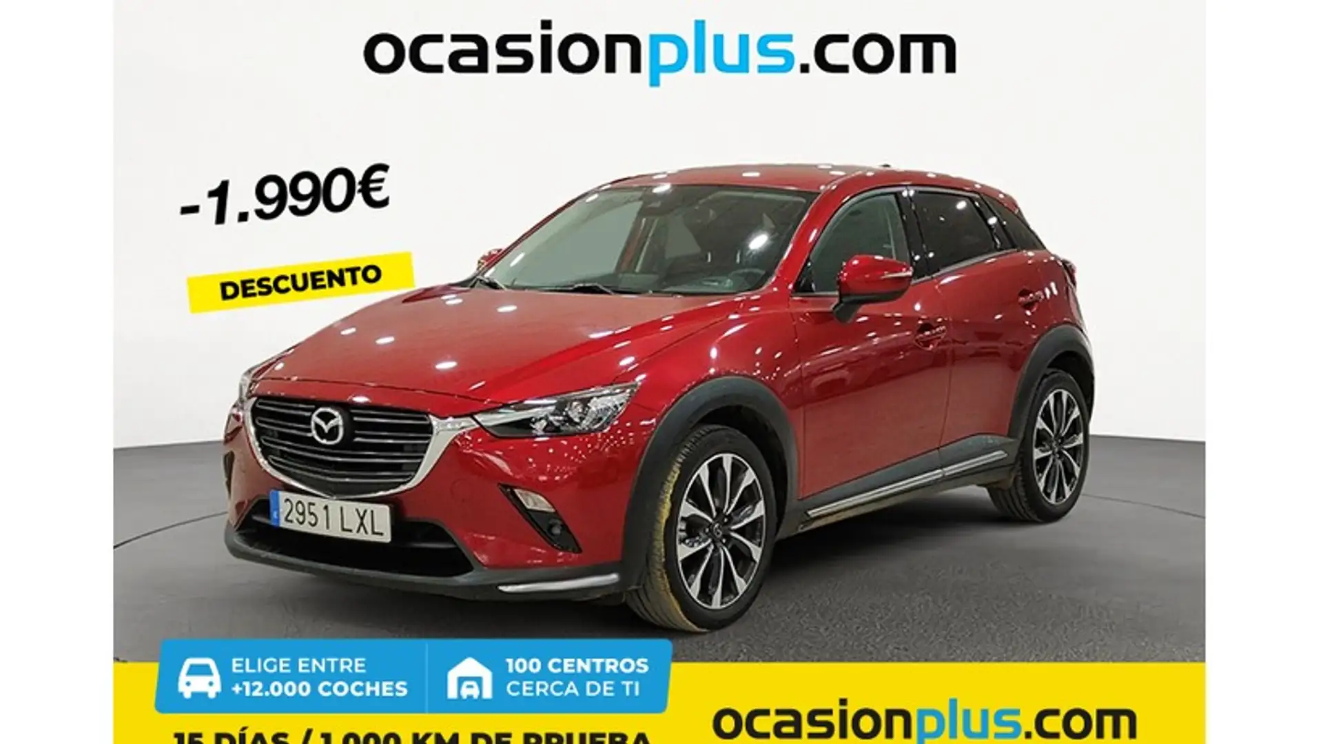 Mazda CX-3 2.0 Skyactiv-G Zenith Safety 2WD 89kW Rojo - 1