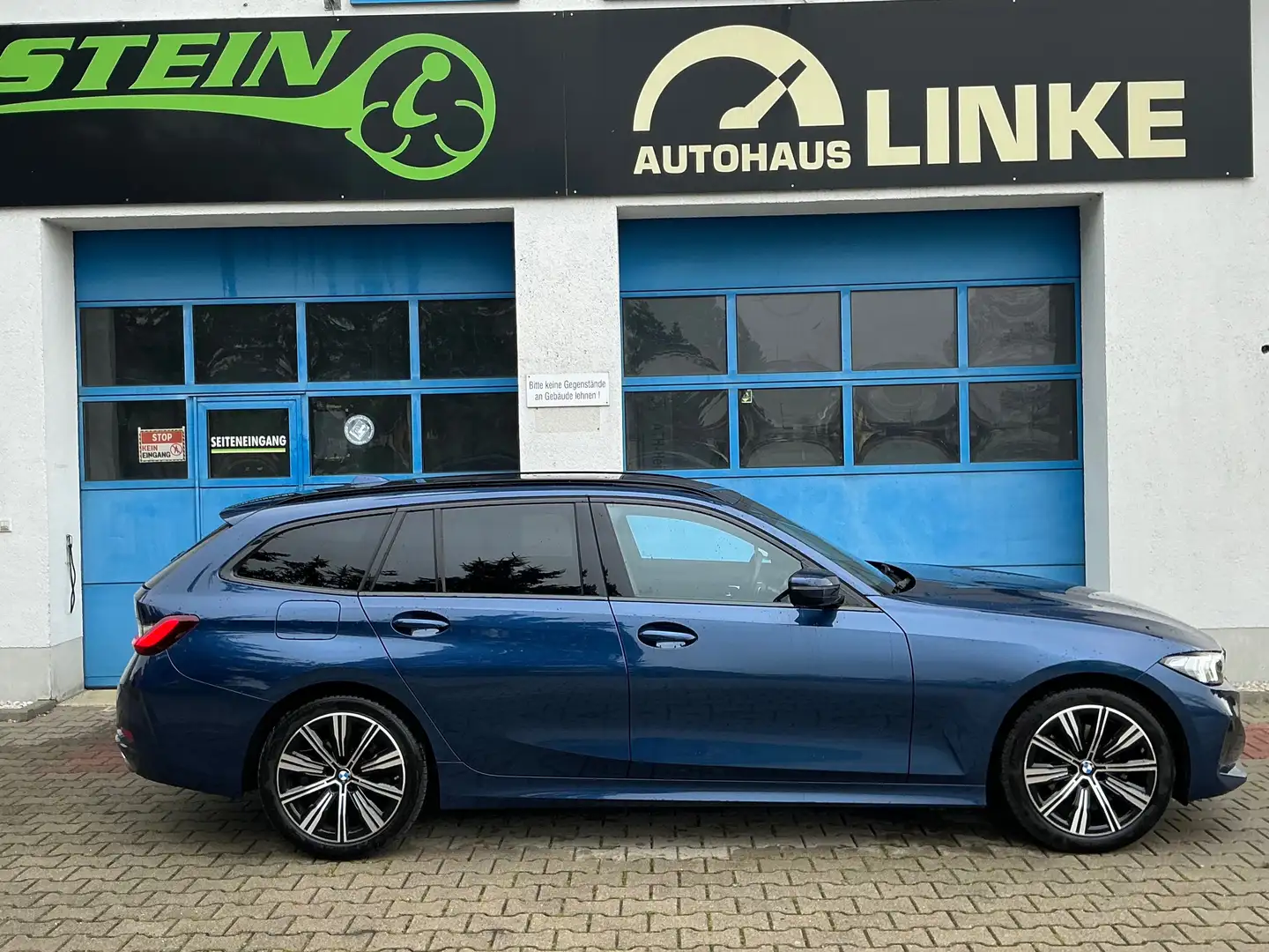 BMW 320 320d Touring A. AHK el Sportsitze Hifi ACC WR inc Blau - 1