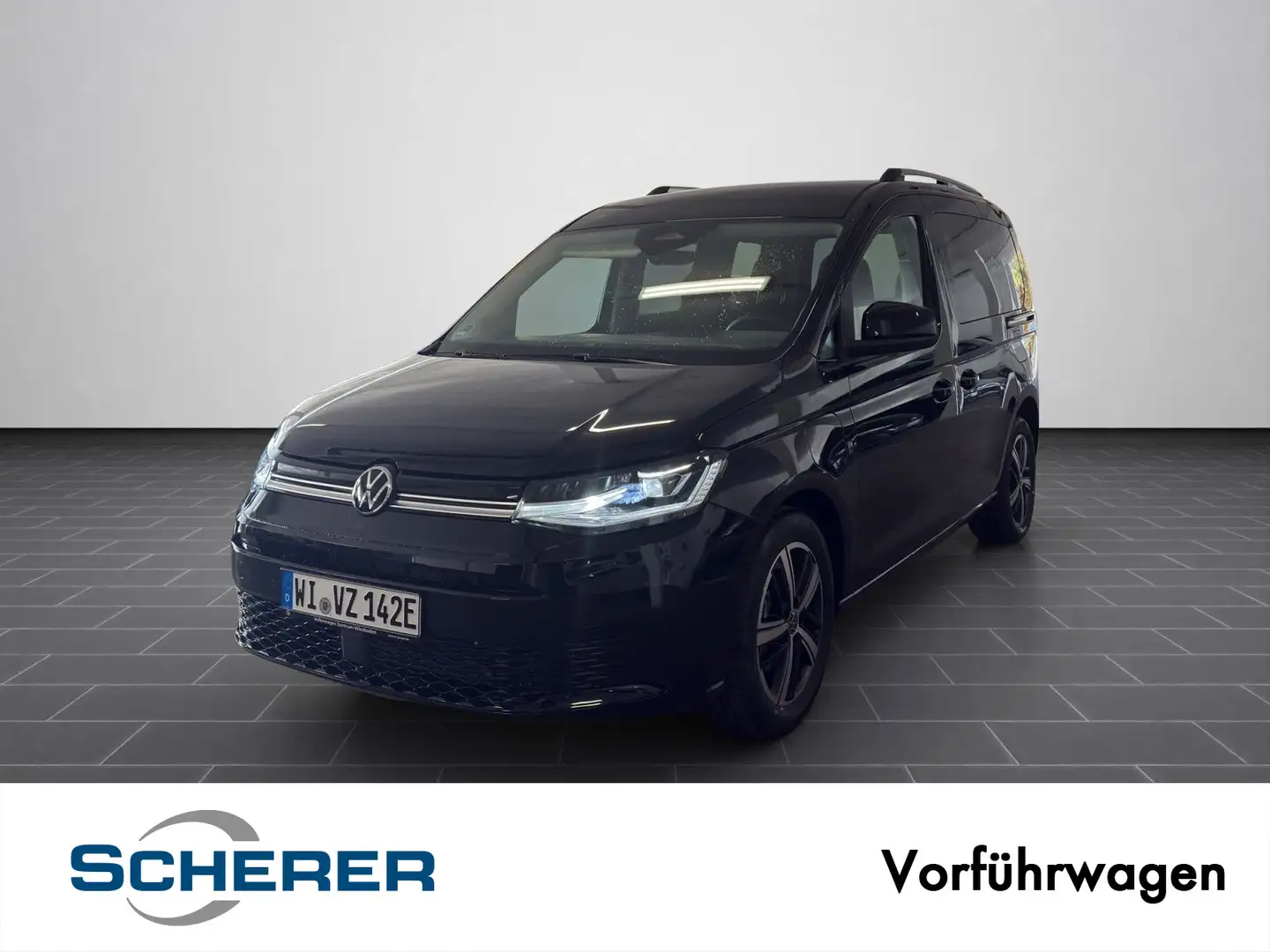 Volkswagen Caddy ENERGY 1.5 eHybrid DSG NAVI AHK SITZHZ APP Schwarz - 1