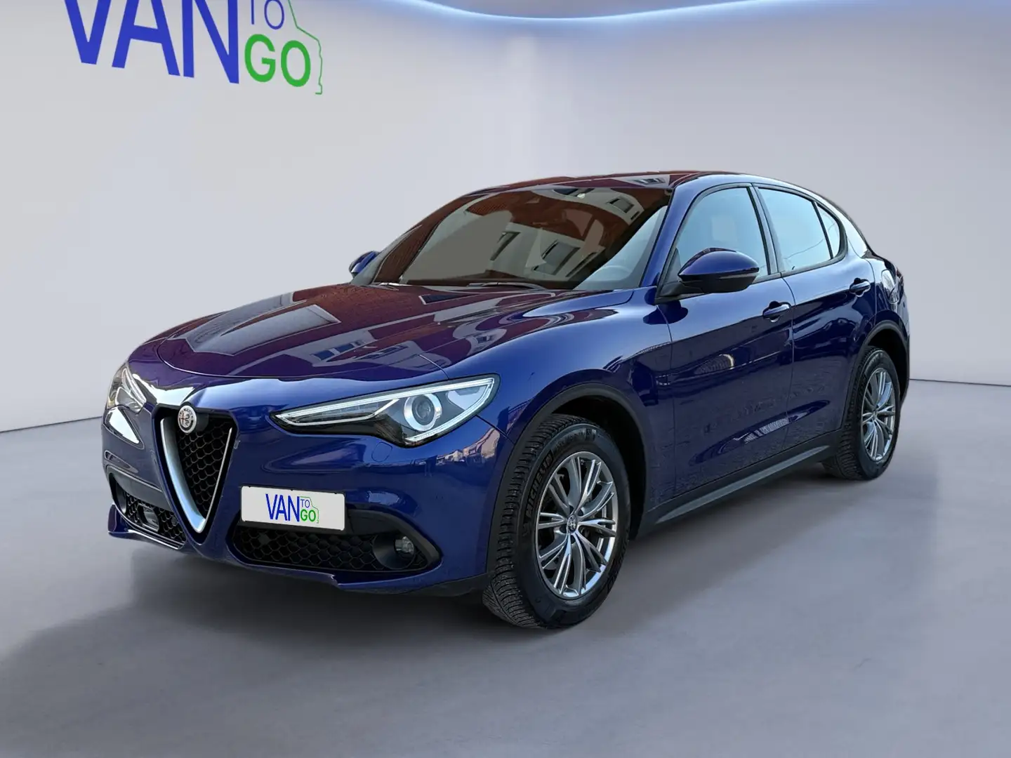 Alfa Romeo Stelvio 2.2 t Sprint Q4 190cv auto Blau - 1