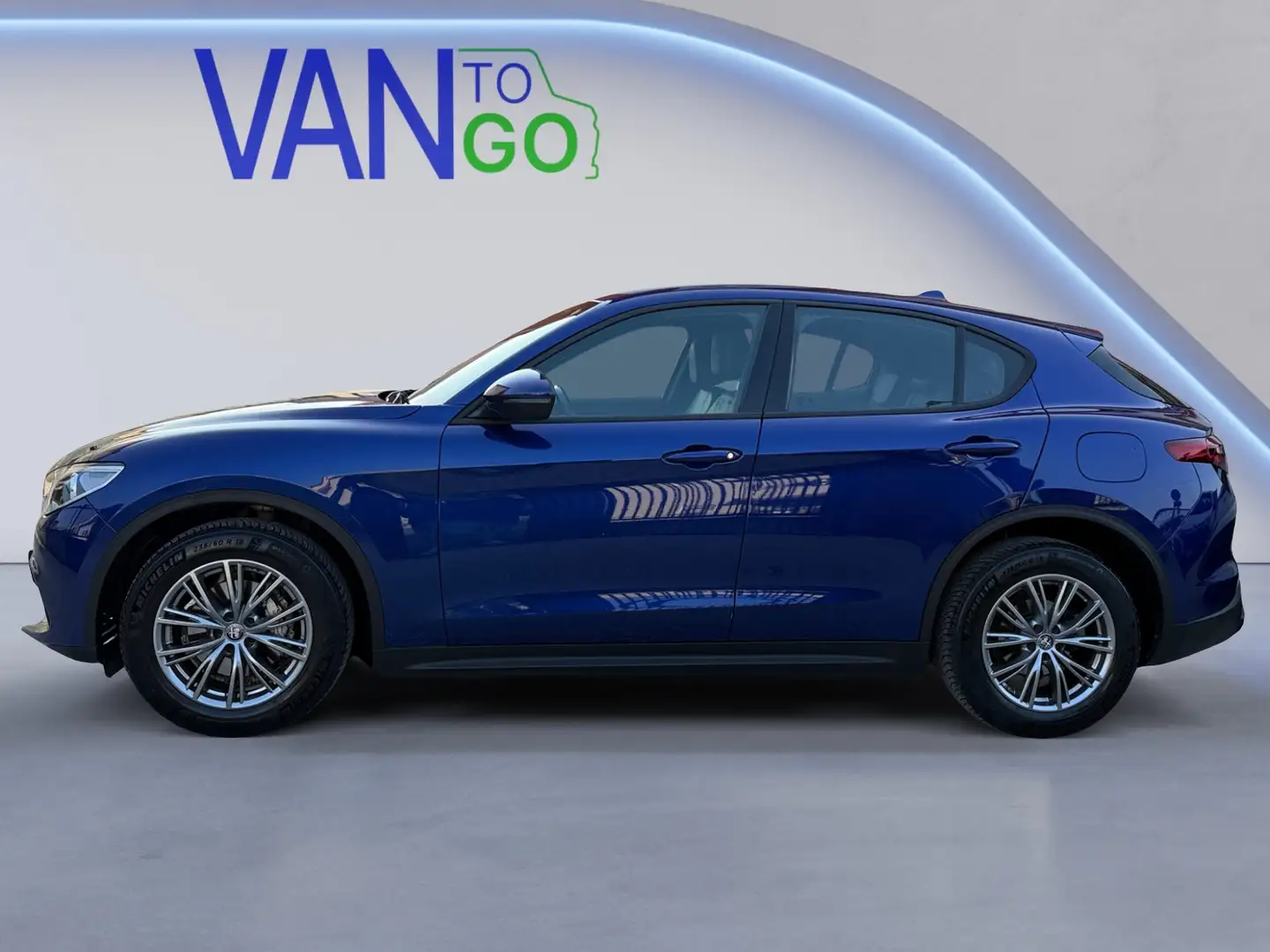 Alfa Romeo Stelvio 2.2 t Sprint Q4 190cv auto Blau - 2