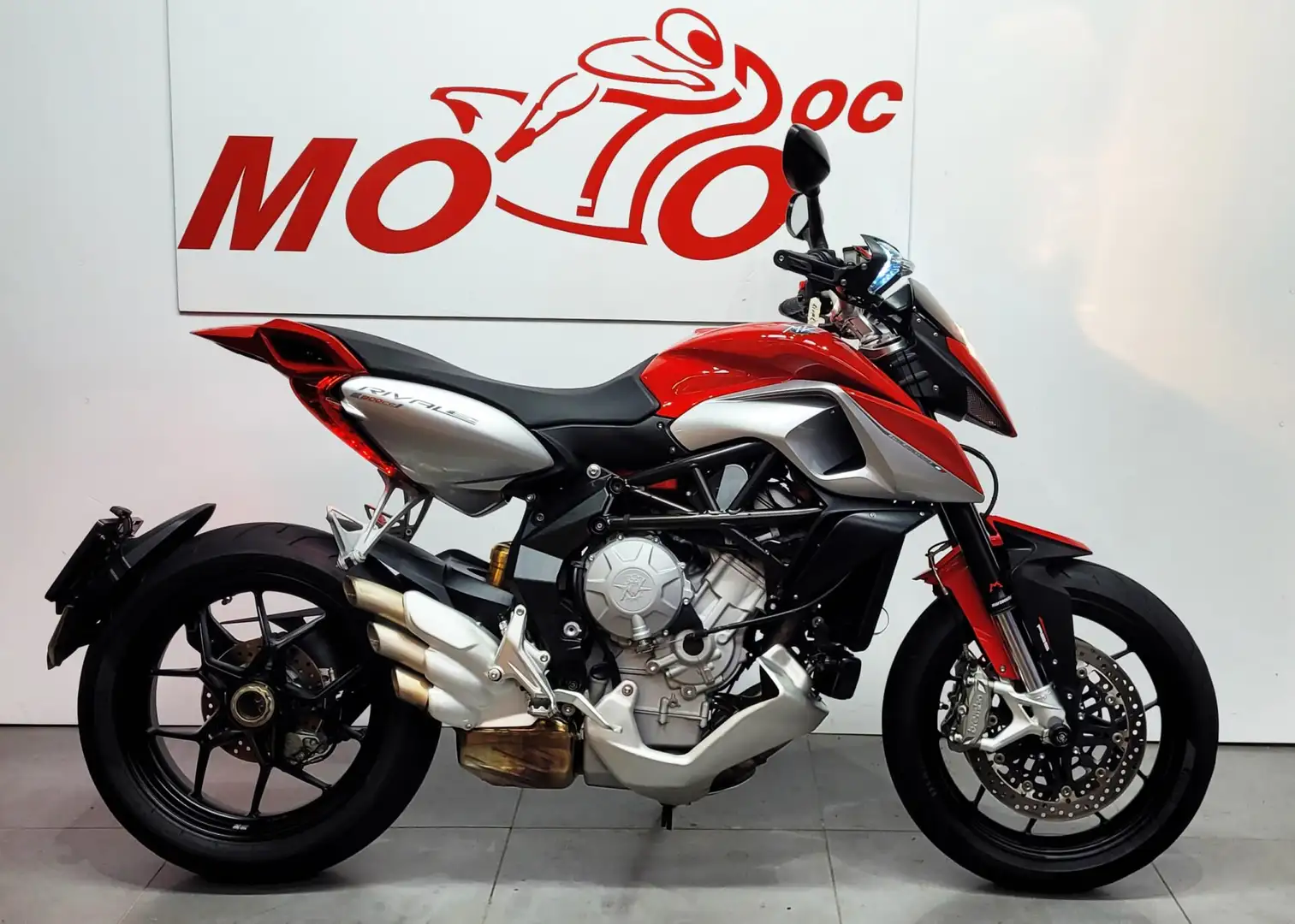 MV Agusta Rivale 800 ***MOTODOC.BE*** Piros - 1