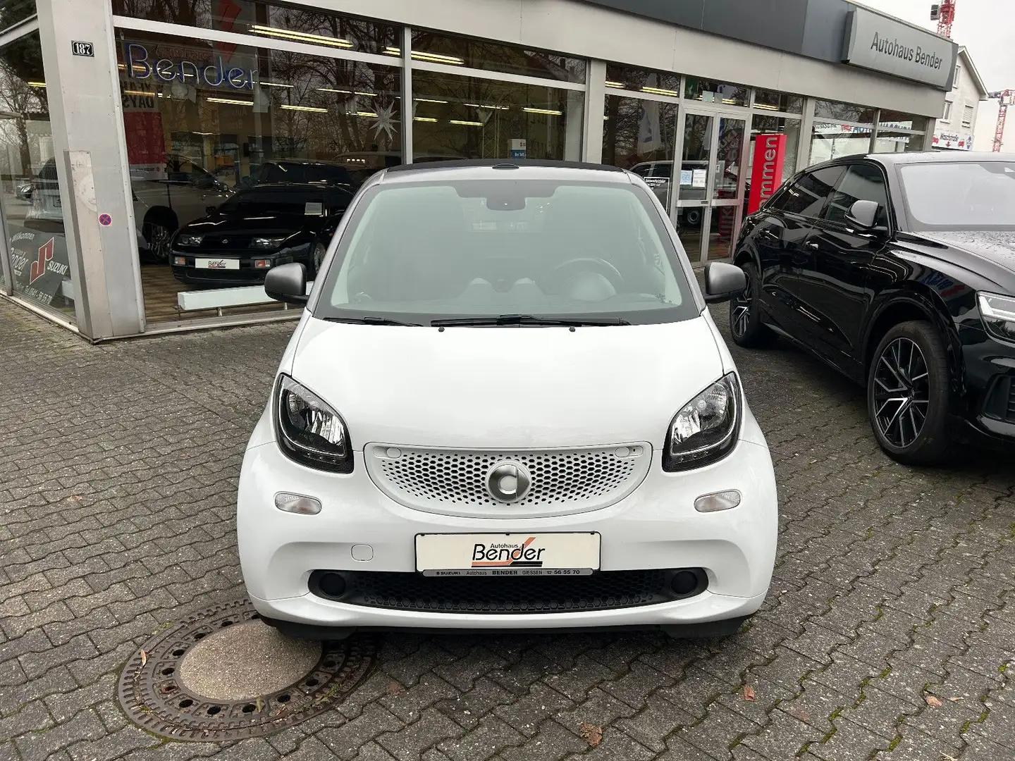 smart forTwo cabrio Passion AUTOMATIK KLIMA TEMPOMAT Wit - 2