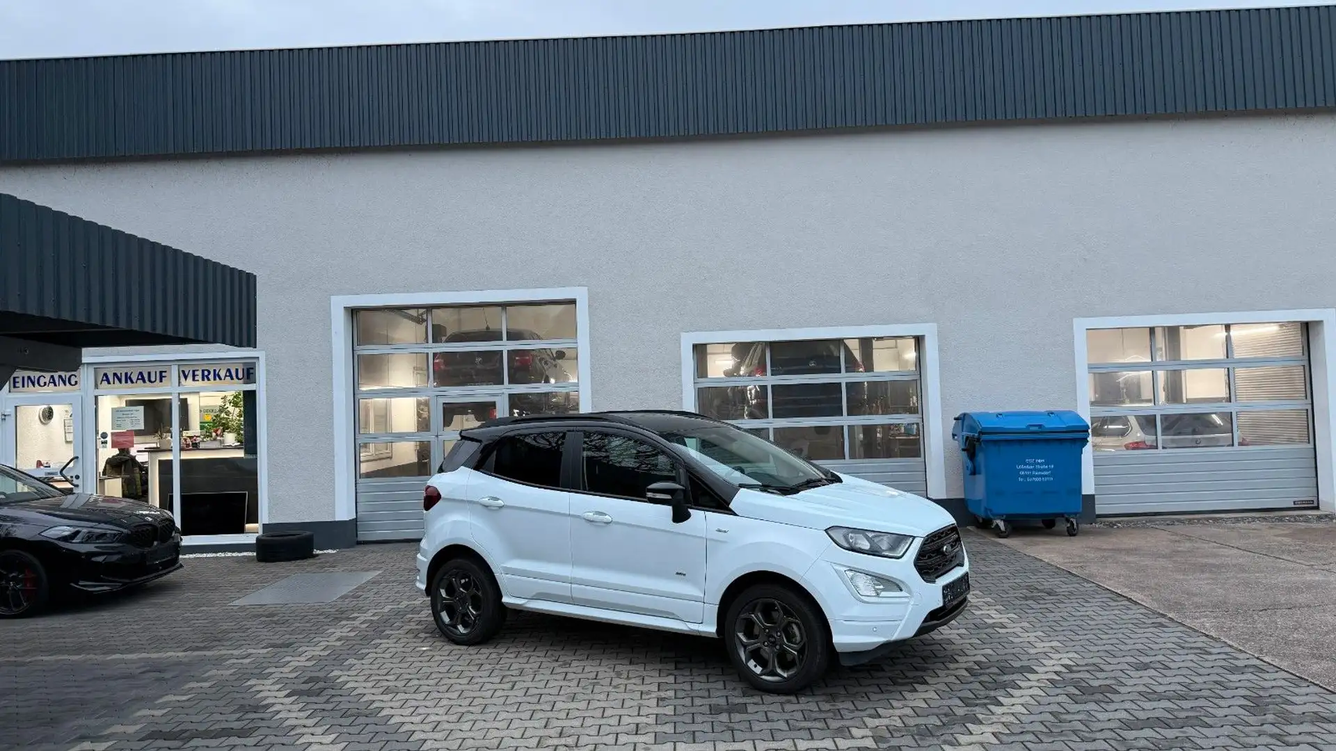 Ford EcoSport ST-Line Keyless AHK Allrad AWD Temp Kam Weiß - 1