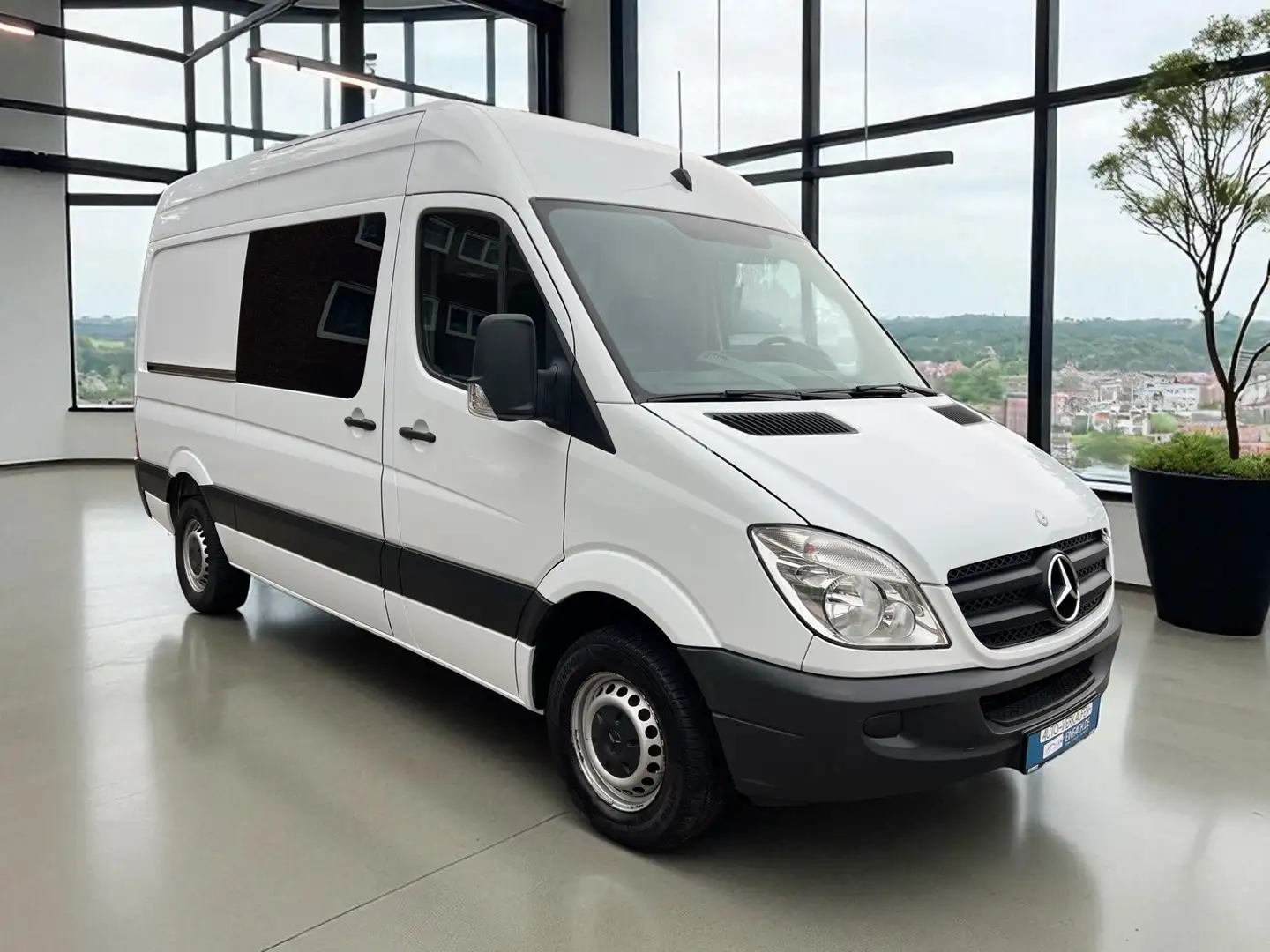 Mercedes-Benz Sprinter 316 CDI L2H2,Klima,1H,Mwst,AHK,3S,TÜV+Service N Blanco - 1