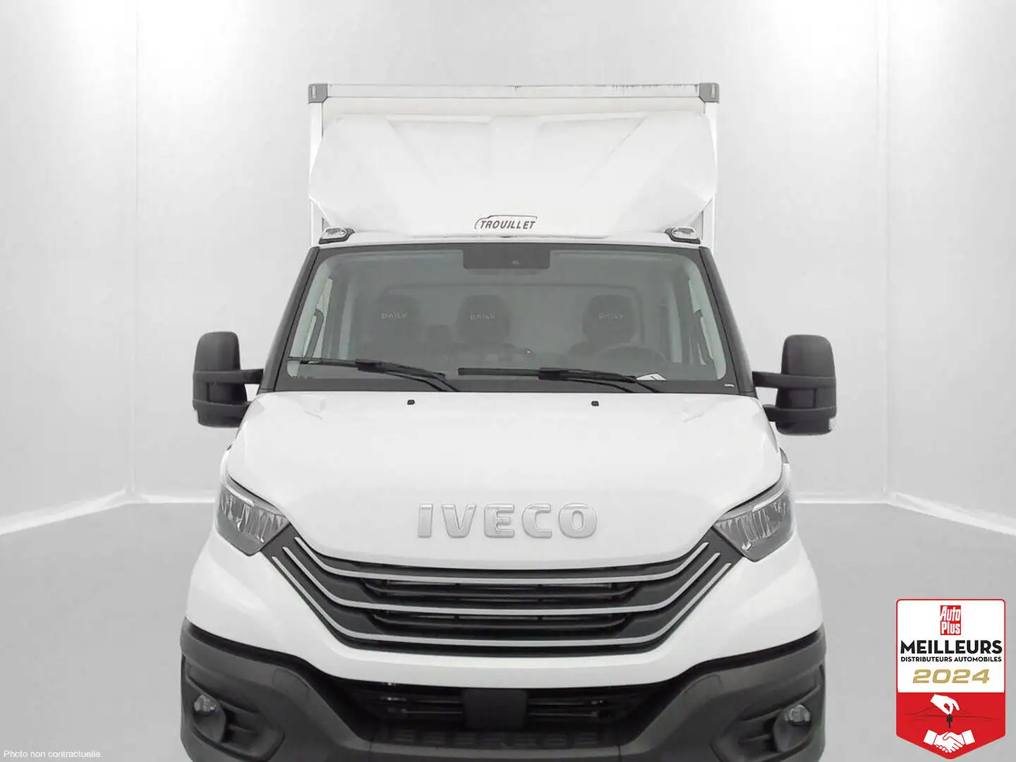 Iveco Daily III 35S16HA8 4100 3.0 160ch Caisse Trouillet 20mÂ³ Blanc - 2