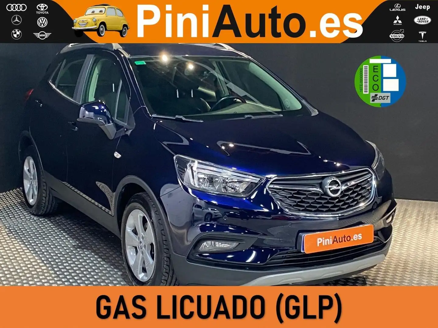 Opel Mokka X 1.4 T 140cv GLP 4X2 120 Aniversario Azul - 1