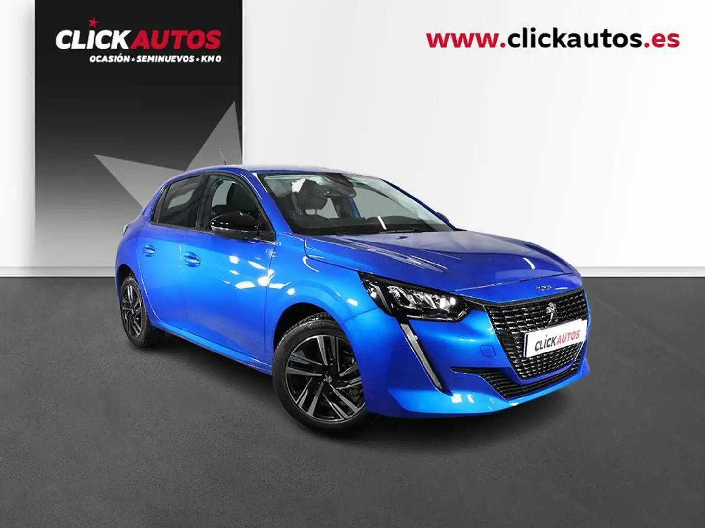 Peugeot 208 1.2 Puretech S&S Allure Pack 100 Azul - 2