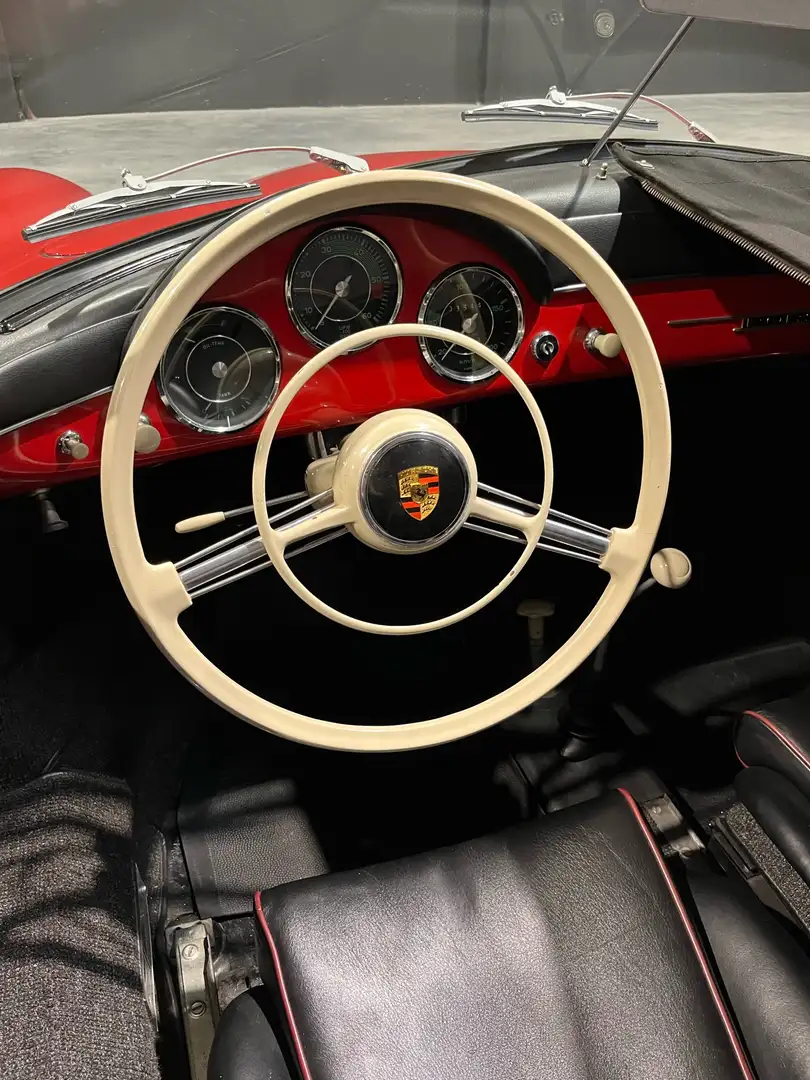 Porsche 356 Speedster Kırmızı - 2