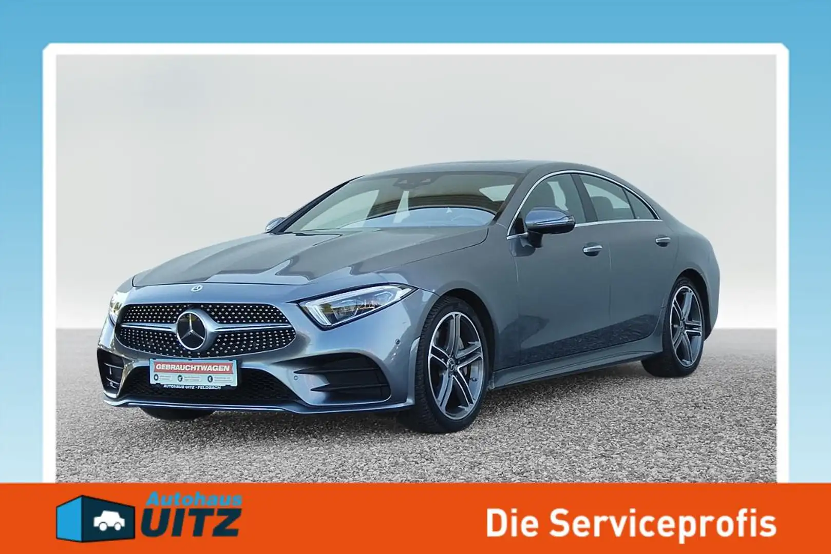 Mercedes-Benz CLS 450 4MATIC AMG +Distr+KeyGo+eHeck+SDH+Standh. Grau - 1