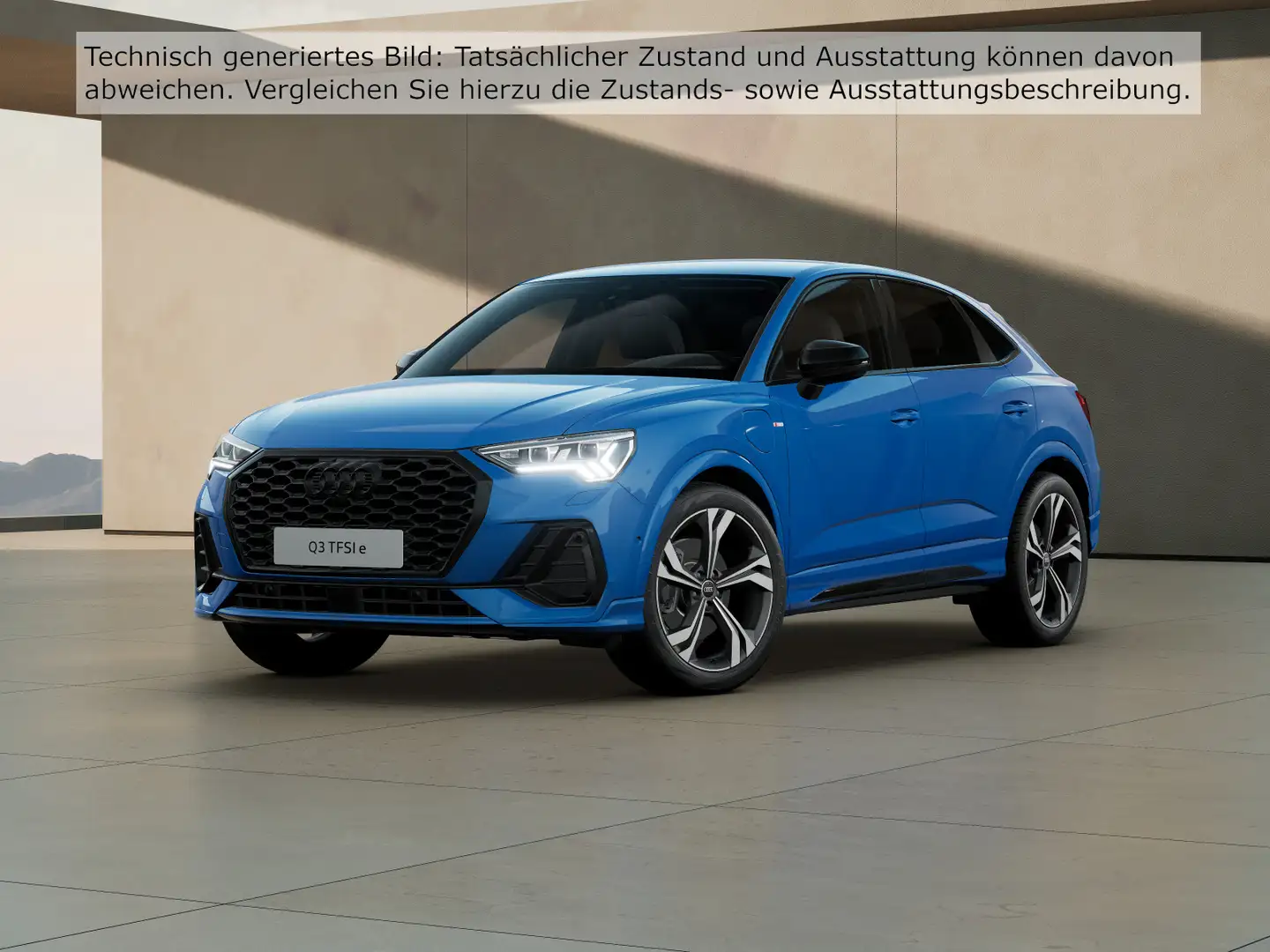 Audi Q3 S-Line 45TFSIe S-tronic / 360°, AHK Blau - 2