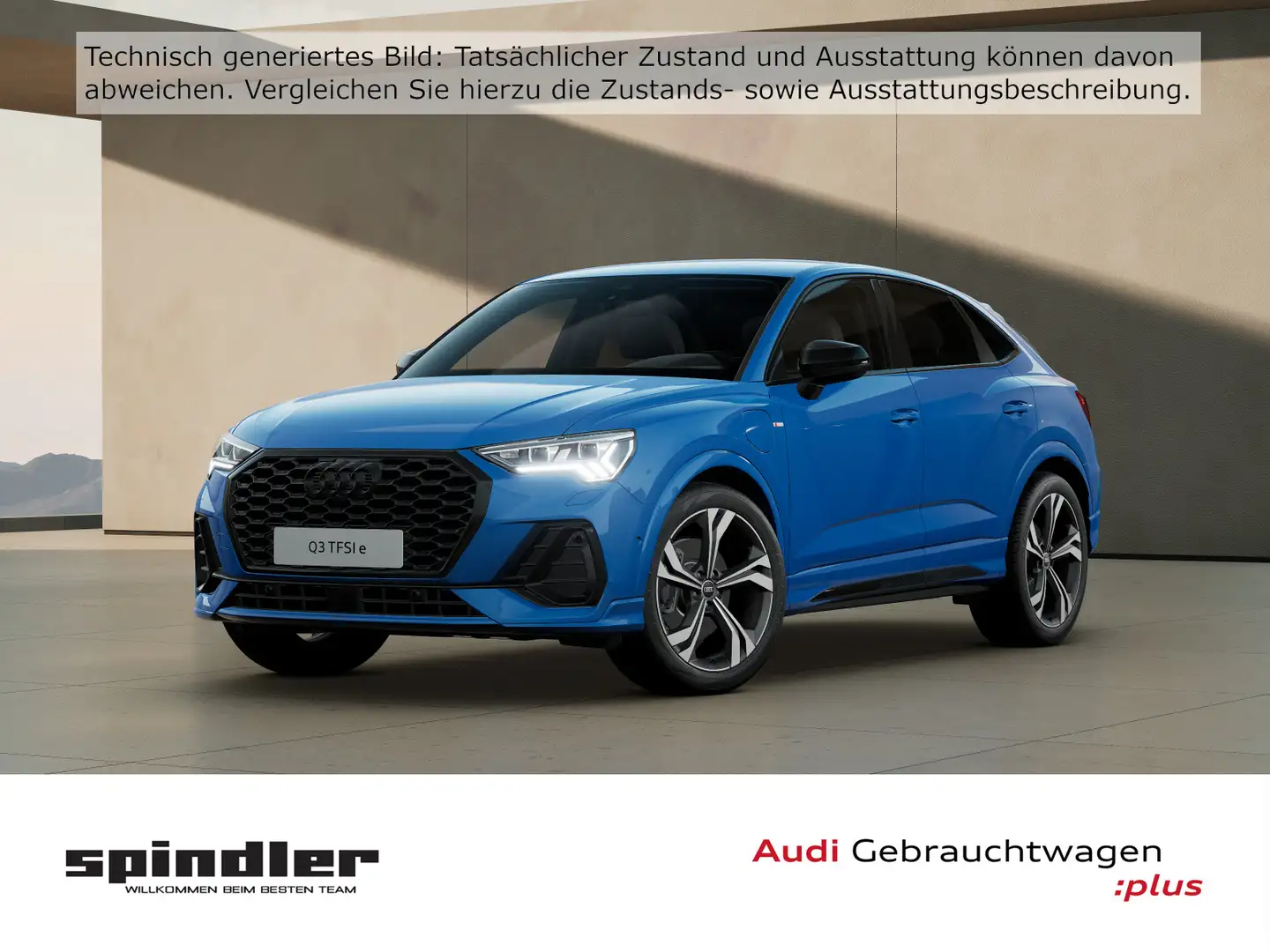 Audi Q3 S-Line 45TFSIe S-tronic / 360°, AHK Blau - 1