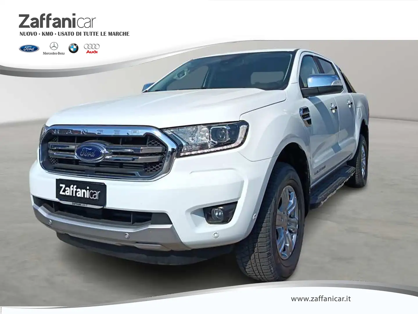 Ford Ranger 2.0 ECOBLUE aut. 213 CV DC Limited 5 posti Bianco - 1