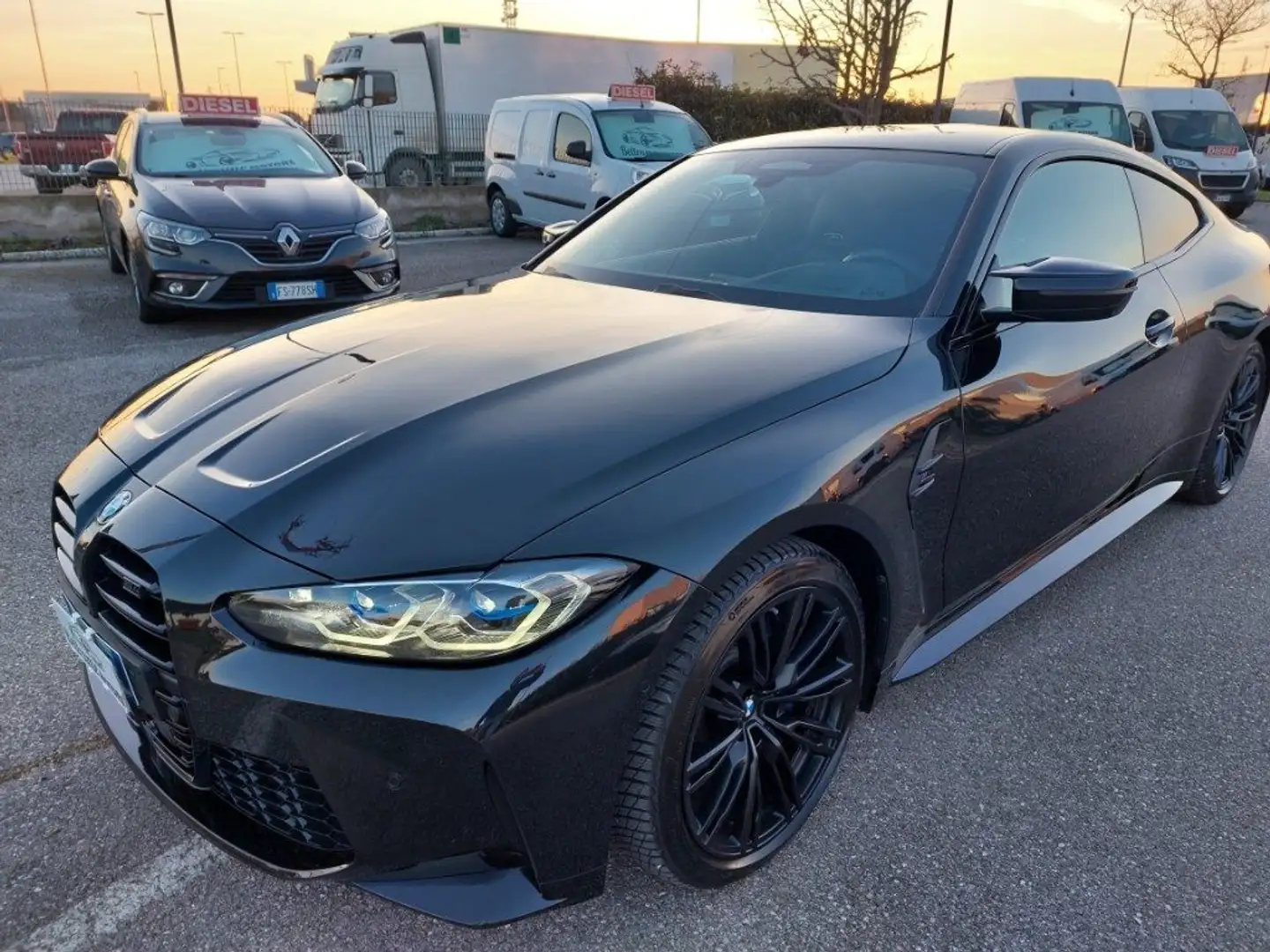 BMW M4 Competition GARANZIA 04/2027 FANALI LASER Nero - 1