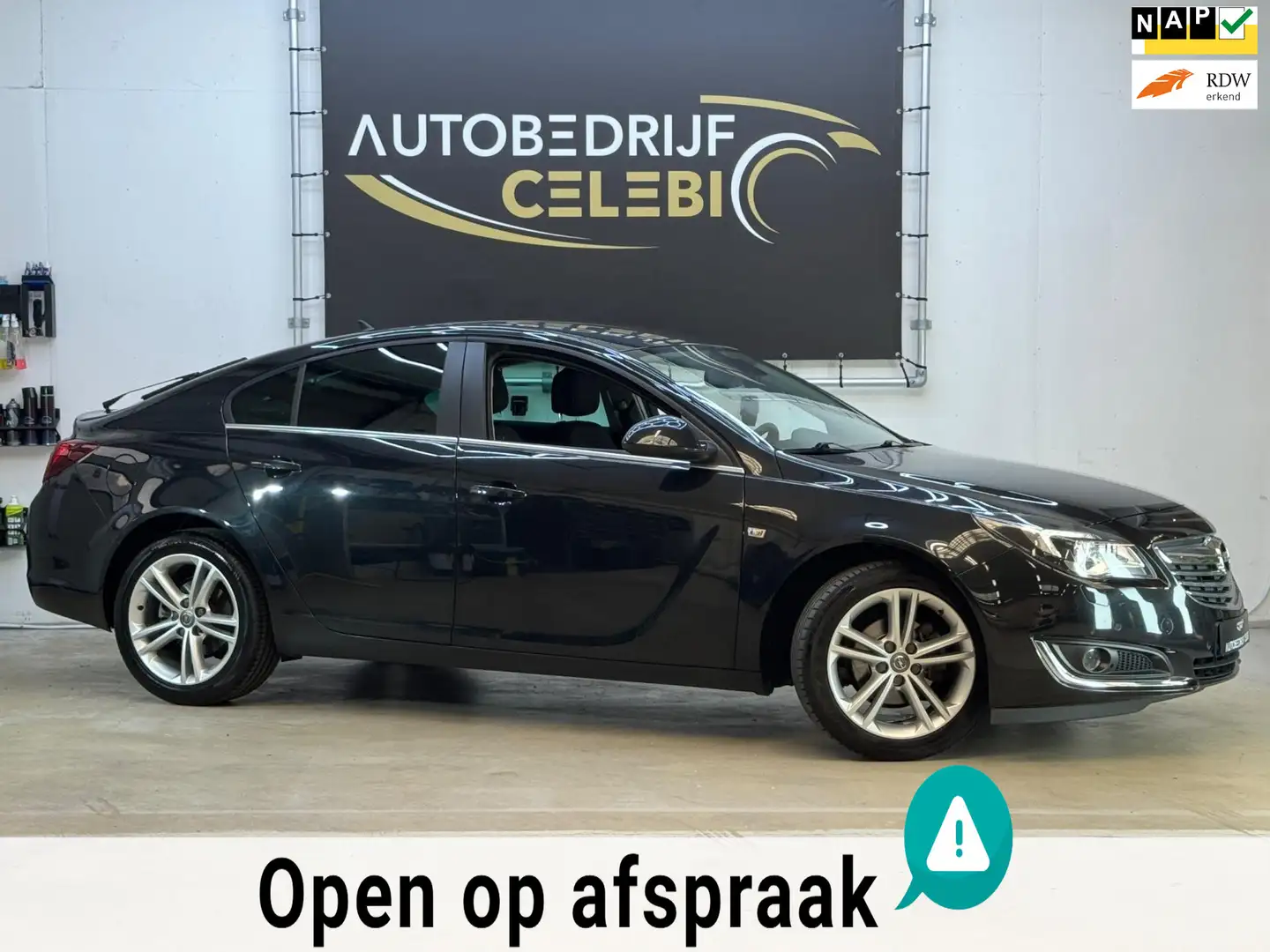 Opel Insignia 1.4 T EcoFLEX Business+ 2013 ZWART FULL OPTIES Zwart - 1