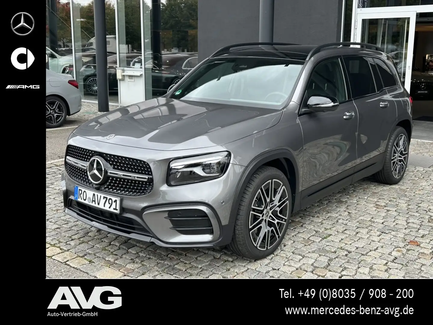 Mercedes-Benz GLB 220 GLB 220 d 4M AMG Special Edition Pano AHK LED RF Grau - 1
