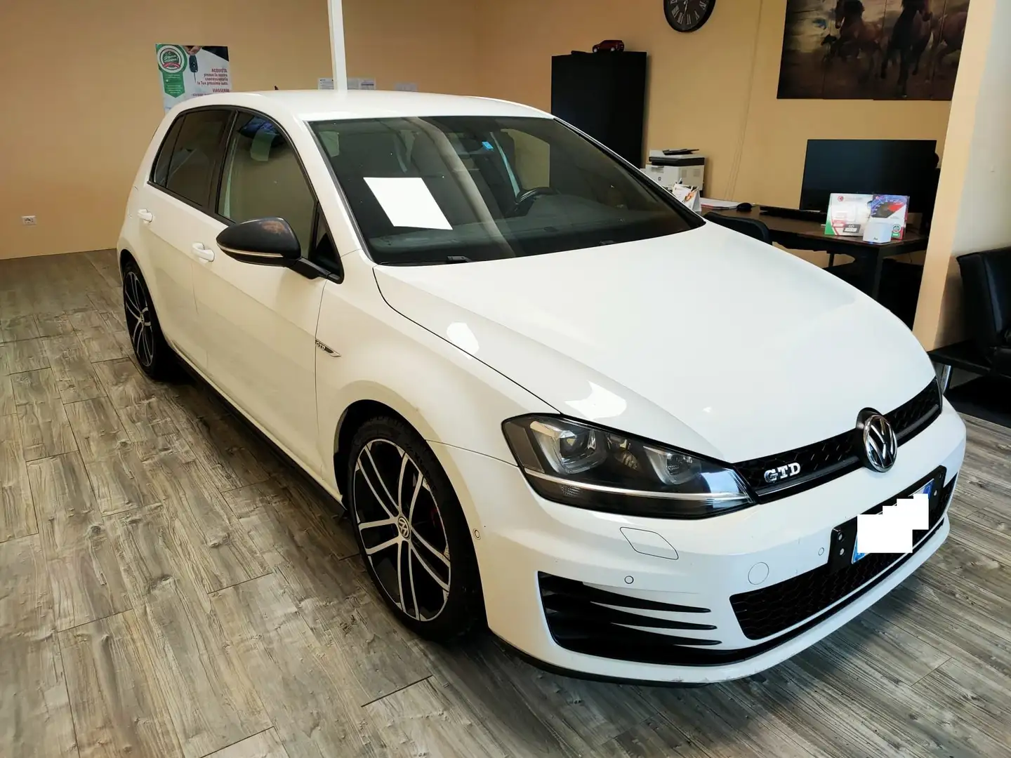 Volkswagen Golf GTD Bianco - 2