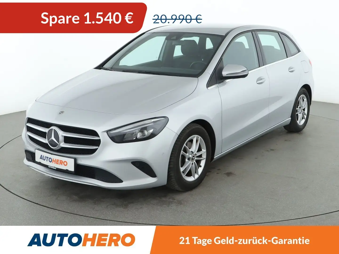 Mercedes-Benz B 180 B 180 d Style Aut.*NAVI*LED*TEMPO*CAM*PDC*SHZ* Silber - 1
