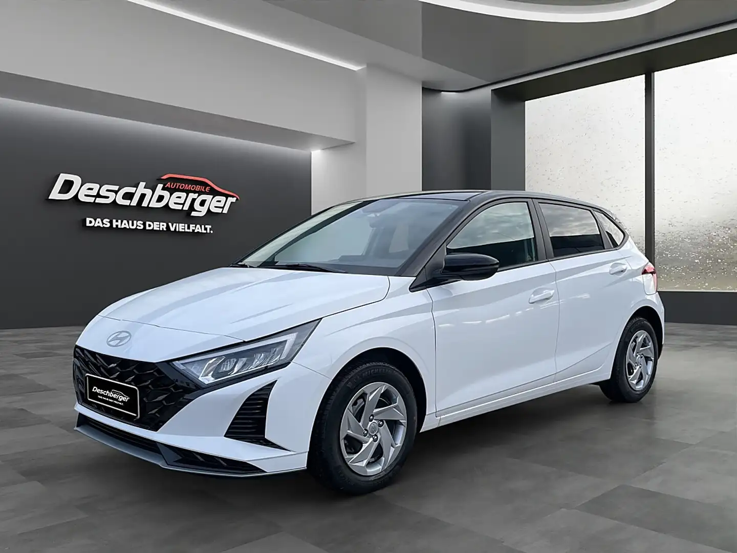 Hyundai i20 1,0 T-GDI GO Weiß - 1