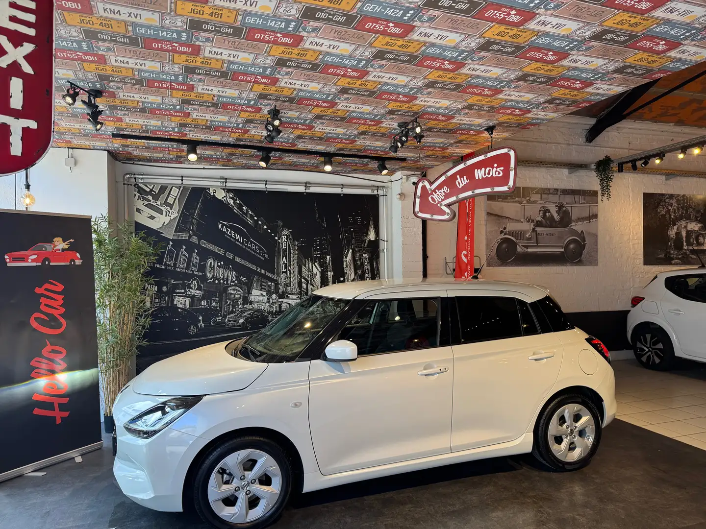 Suzuki Swift Swift 1.2i GL+ 12V CVT * BOITE AUTO * CAM * JANTES Blanc - 1