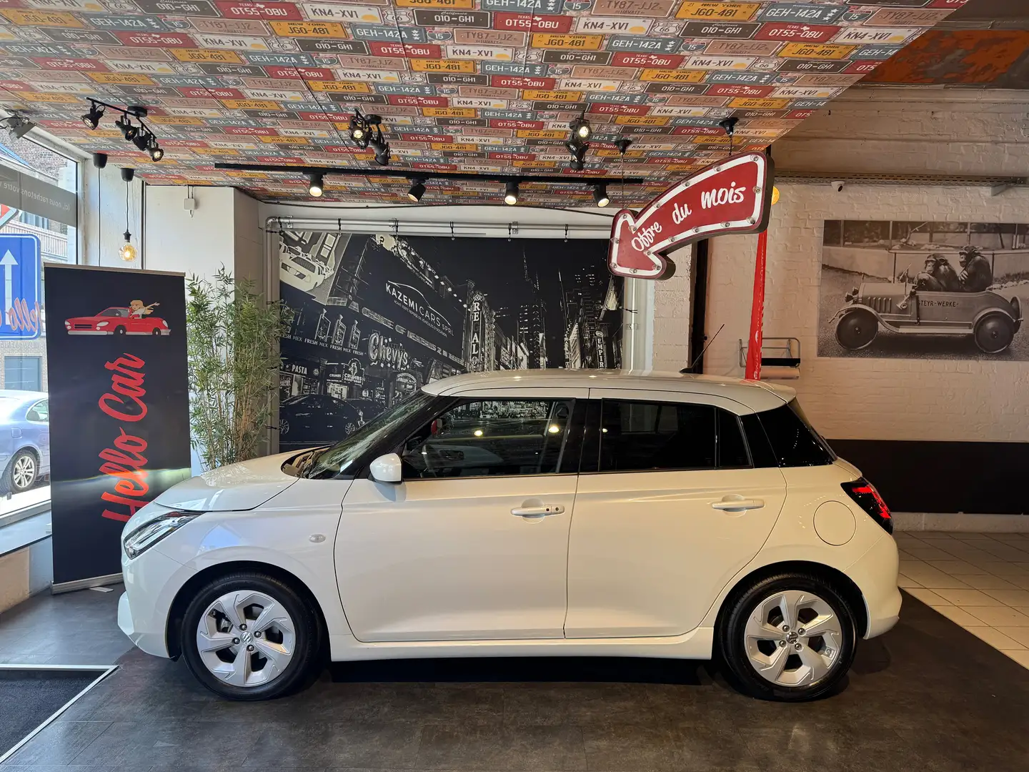 Suzuki Swift Swift 1.2i GL+ 12V CVT * BOITE AUTO * CAM * JANTES Blanc - 2