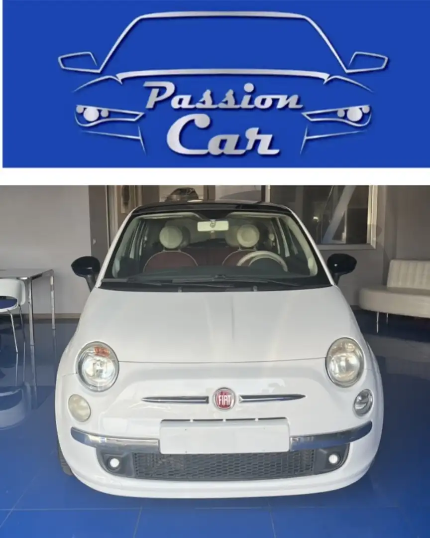 Fiat 500 1.3 mjt 16v Lounge 95cv Wit - 1