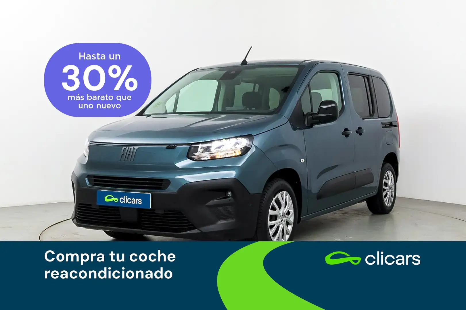 Fiat Doblo 1.5 Talla M 75KW Azul - 1