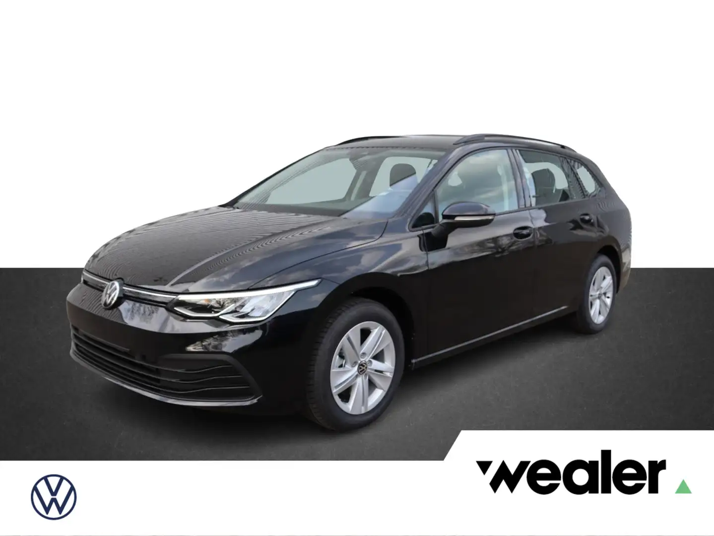 Volkswagen Golf Variant Life 1.0 eTSI 81 kW / 110 pk Variant 7 versn. DSG Zwart - 1