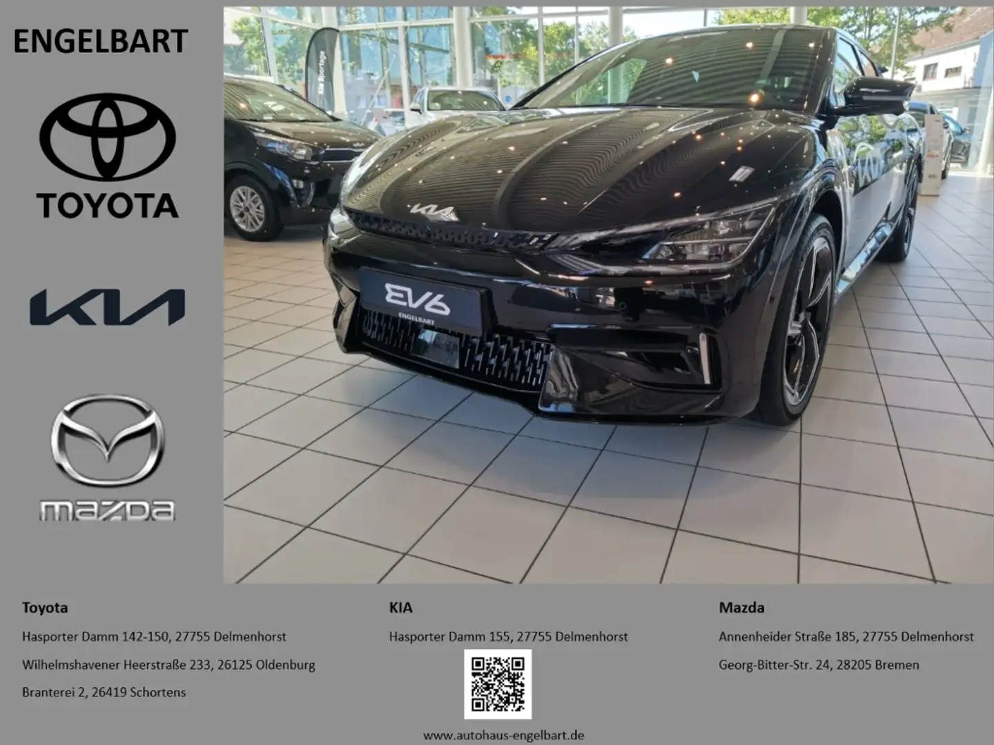 Kia EV6 GT Glasdach Schwarz - 1