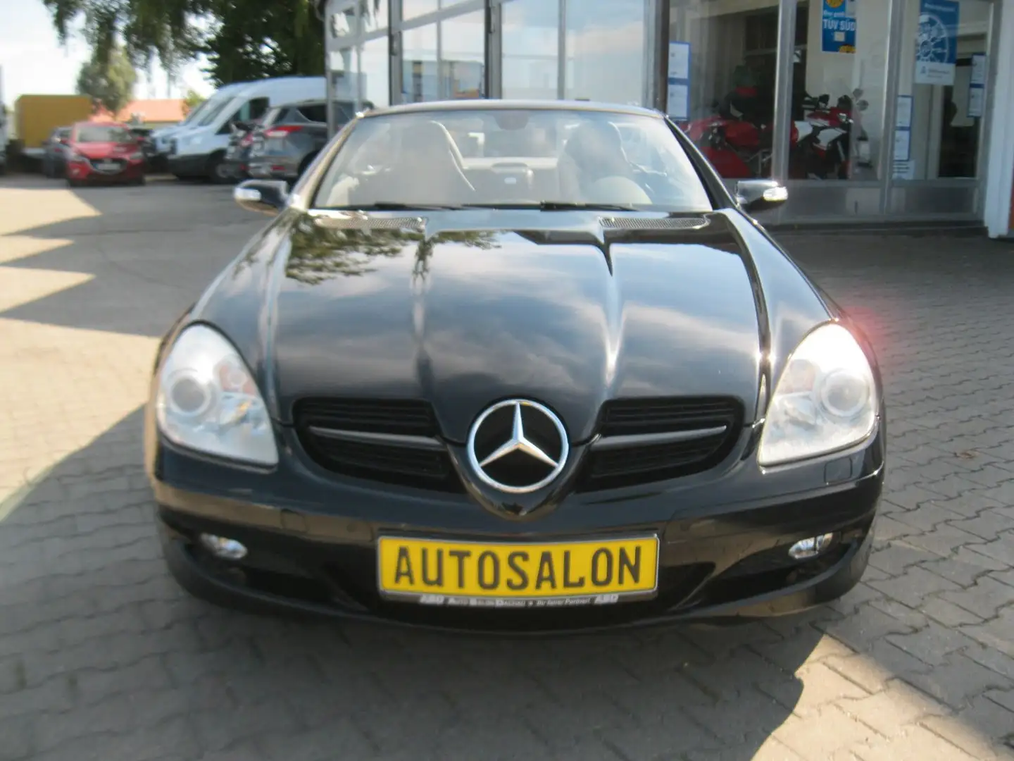 Mercedes-Benz SLK 200 K Roadster *Navi+Leder+Xenon* Schwarz - 2