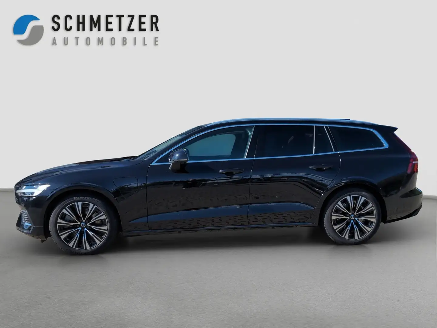 Volvo V60 +T8+Recharge+AWD+GT+Pano+Head-up+Standhzg+AHK Schwarz - 2