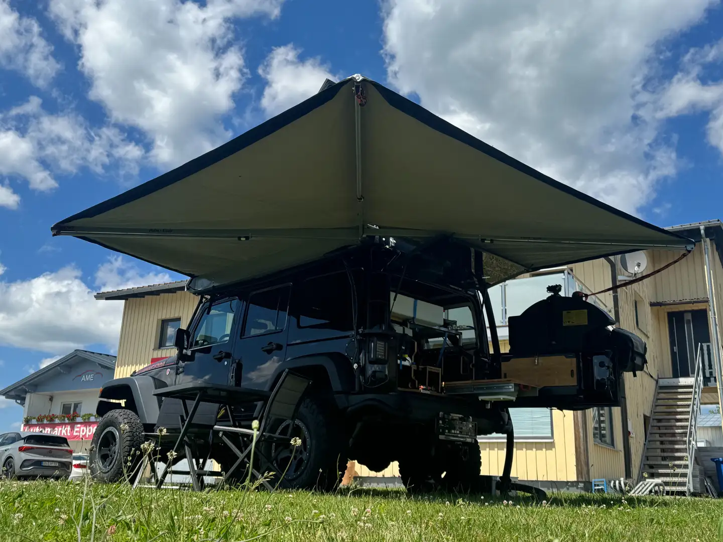 Jeep Wrangler Rubicon 3.6 V6 OFFROAD Camper Noir - 2